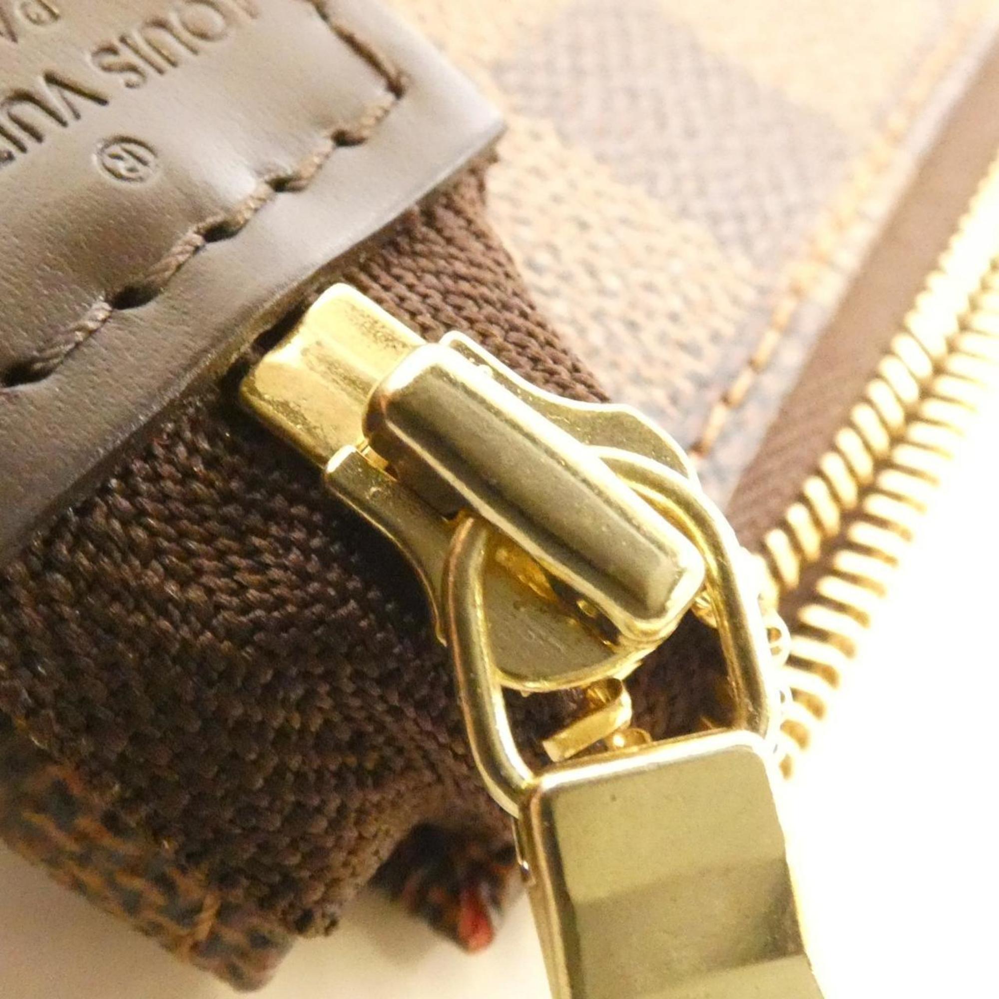 Louis Vuitton Damier Damier Canvas Ebene Damier Canvas Pochette Pouch (Pre-Owned)
