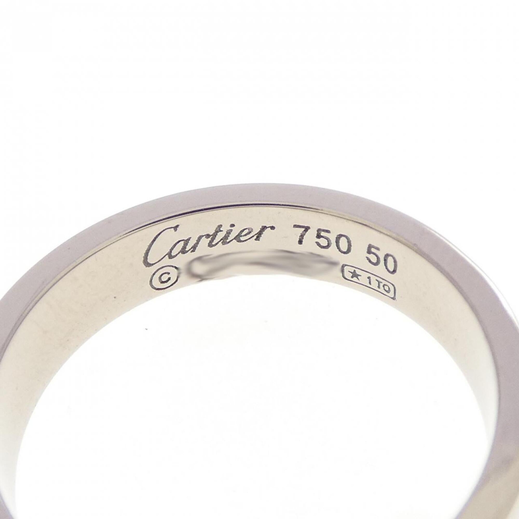 Cartier Happy Birthday White Gold (18K) Band Ring (Pre-Owned)