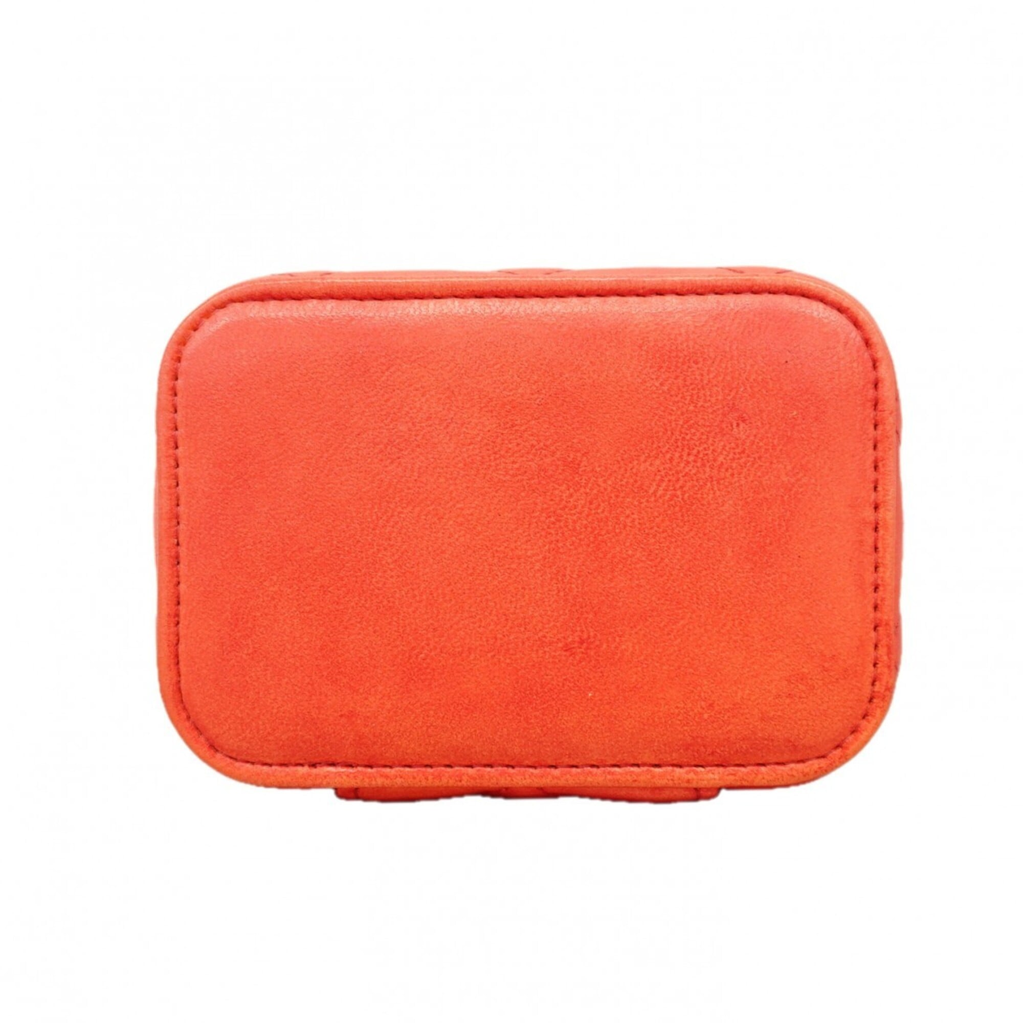 Chanel Salmon Pink Leather Vanity Bag (Pre-Owned)