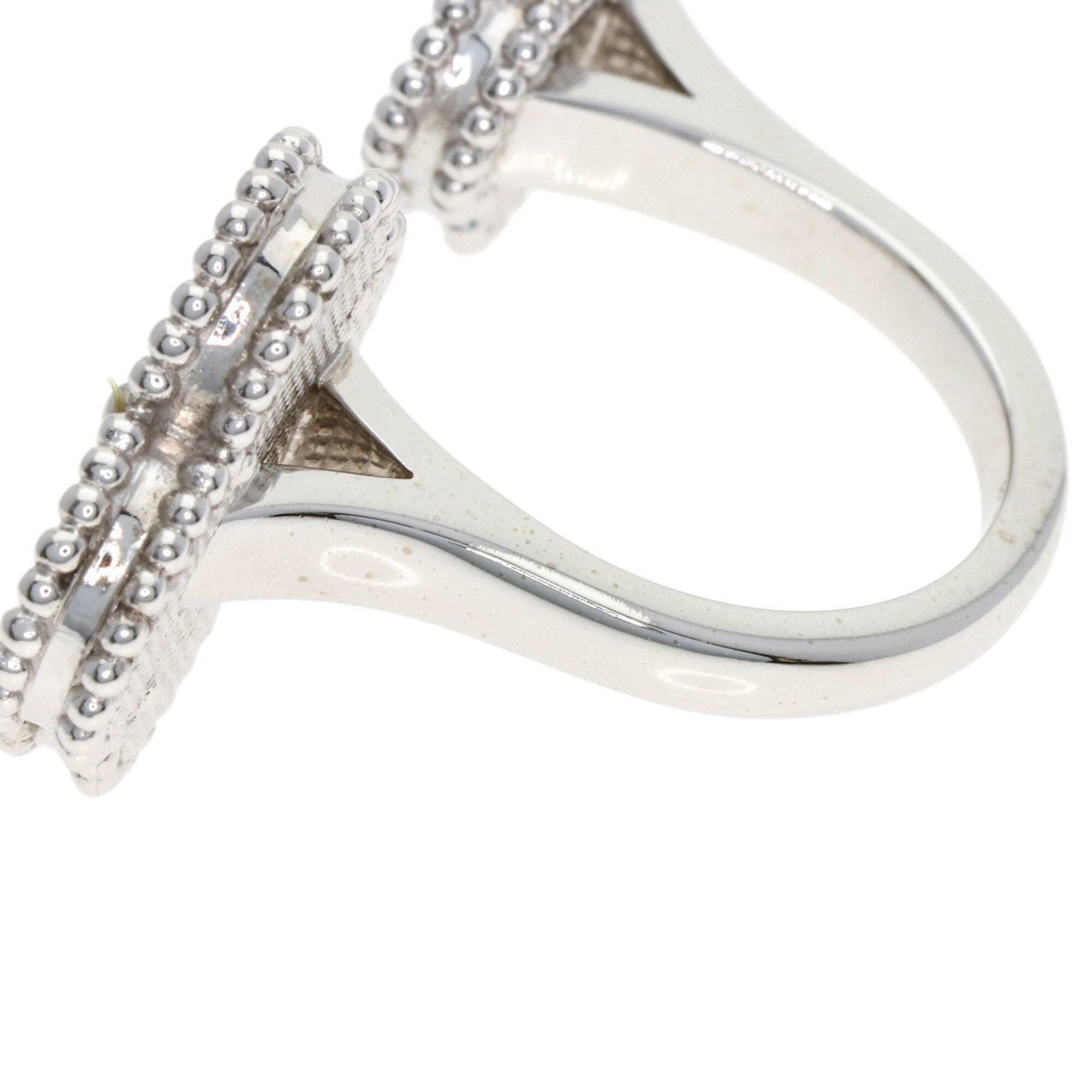 Van Cleef & Arpels White Gold White Gold (18K) Band Ring (Pre-Owned)