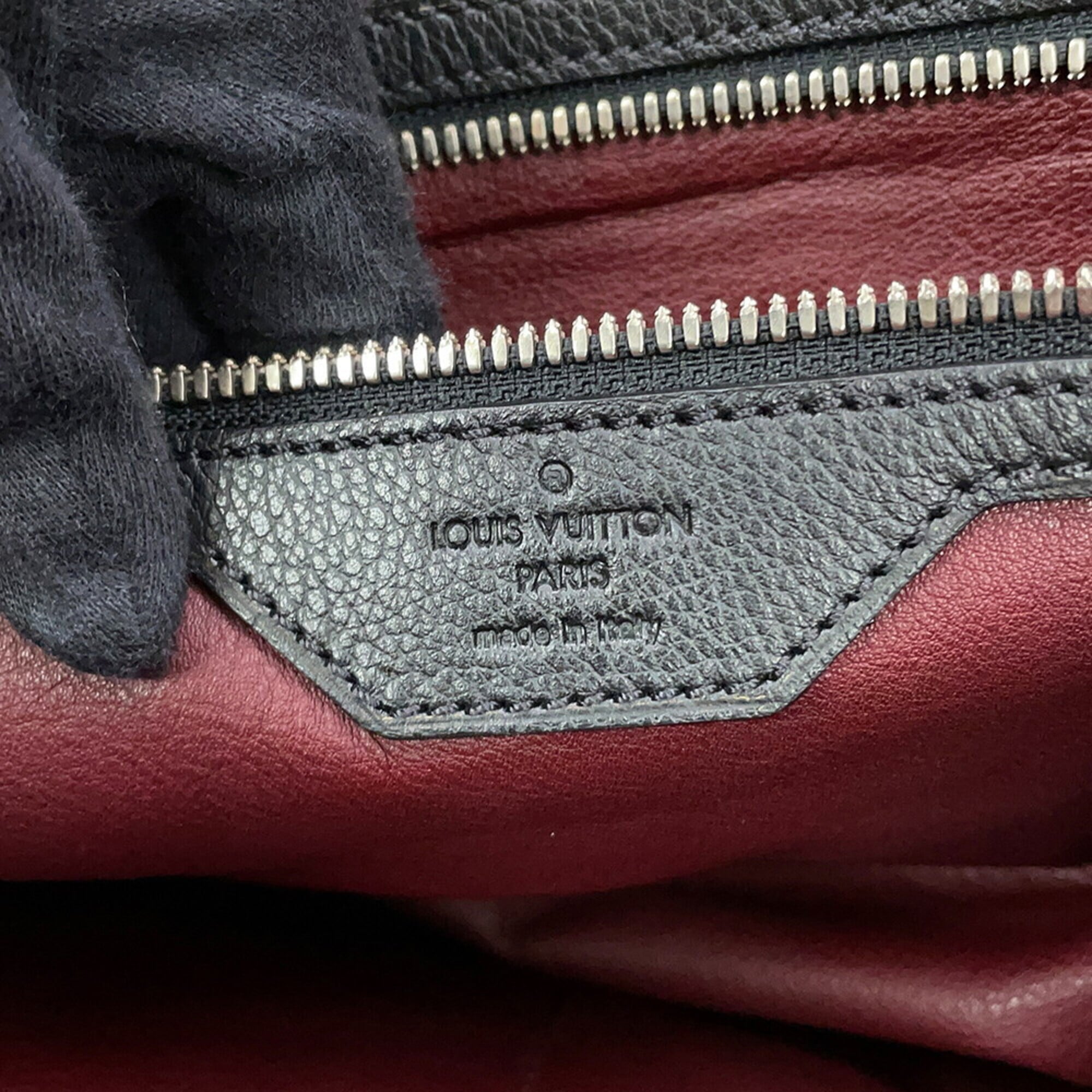 Louis Vuitton Black Monogram Noir Monogram Boston Bag Handbag (Pre-Owned)