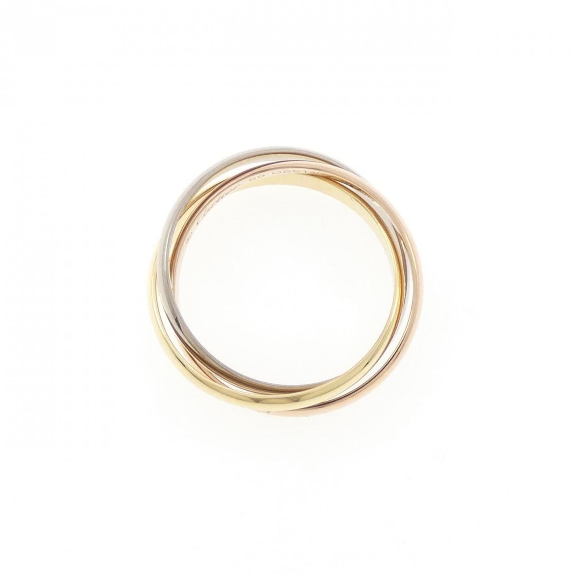 Cartier Yellow Gold (18K) Pink Gold (18K) White Gold (18K) Band Ring (Pre-Owned)