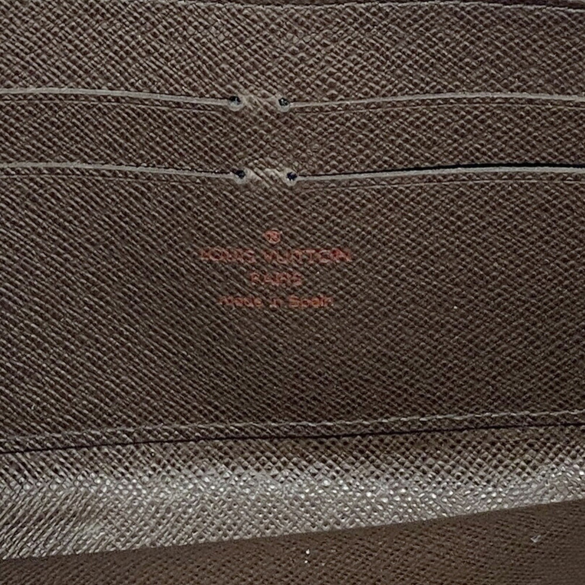 Louis Vuitton Ebene Long Wallet (Bi-Fold) (Pre-Owned)