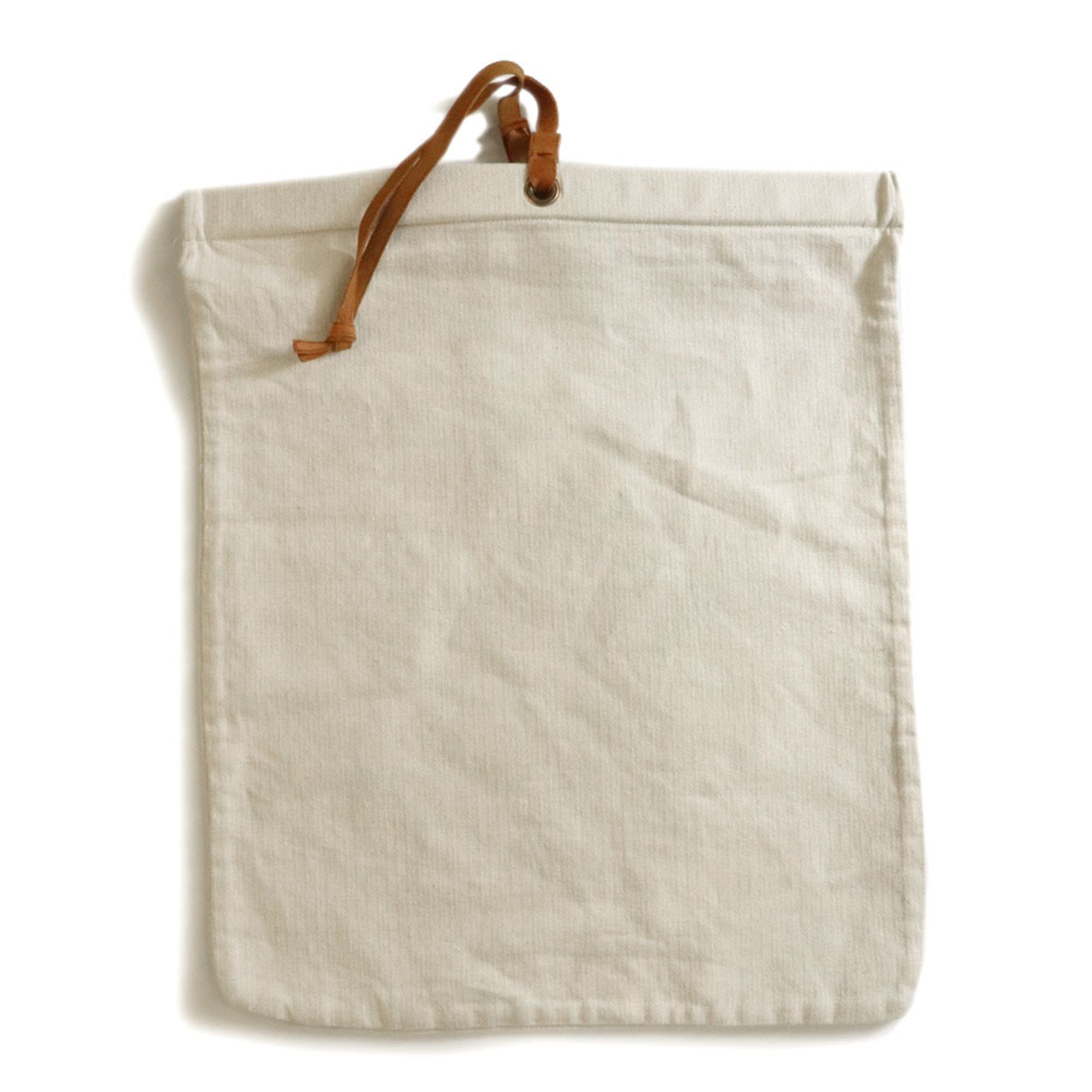 Hermes Ivory Toile H Pouch (Pre-Owned)