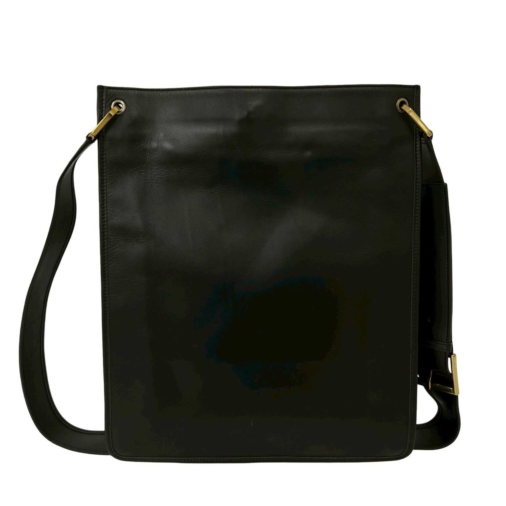 Gucci Black Leather Shoulder Bag (Pre-Owned)