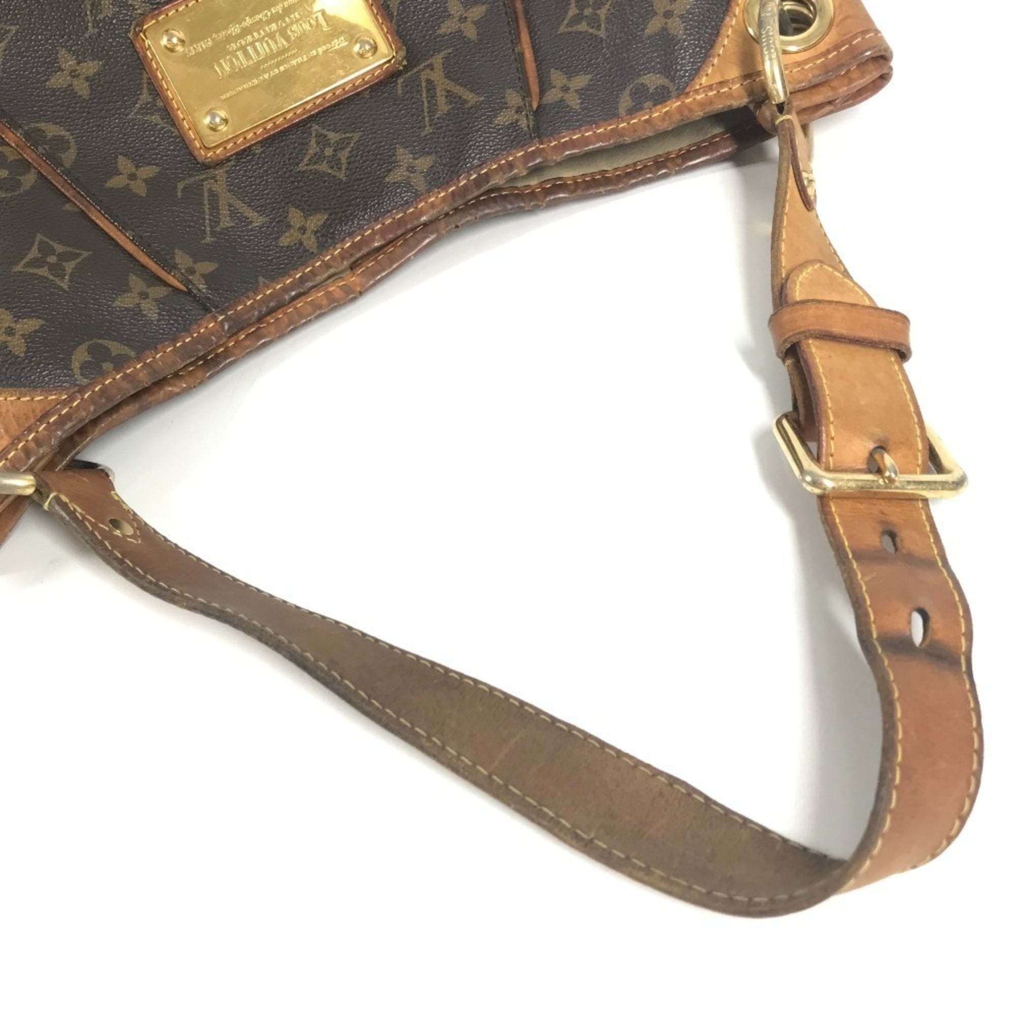 Louis Vuitton Brown Galle Monogram Monogram Handbag Shoulder Bag (Pre-Owned)