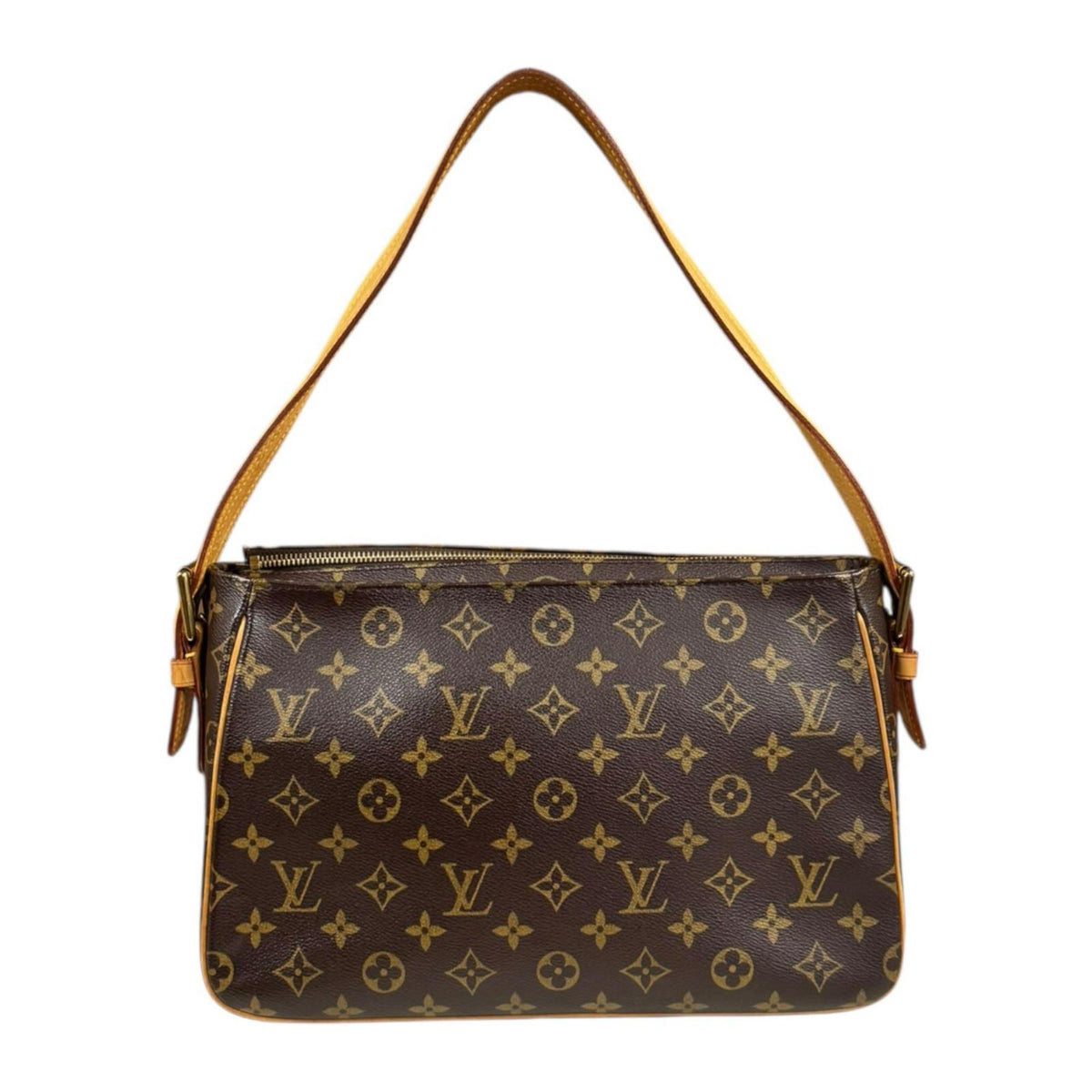 Louis Vuitton Brown Monogram Shoulder Bag (Pre-Owned)