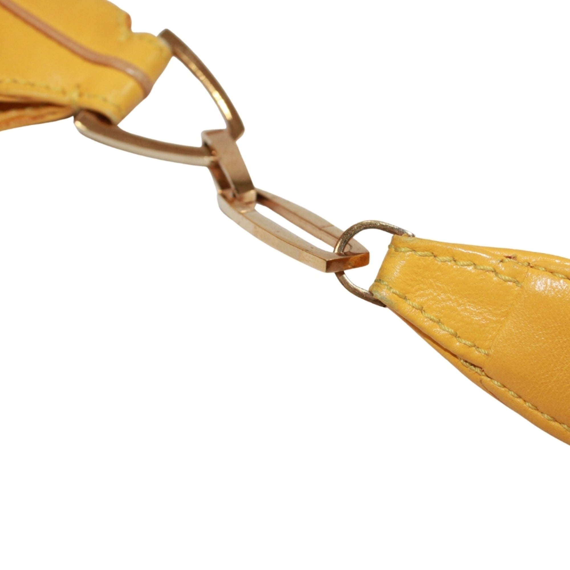 Loewe Yellow Leather Shoulder Bag (Pre-Owned)