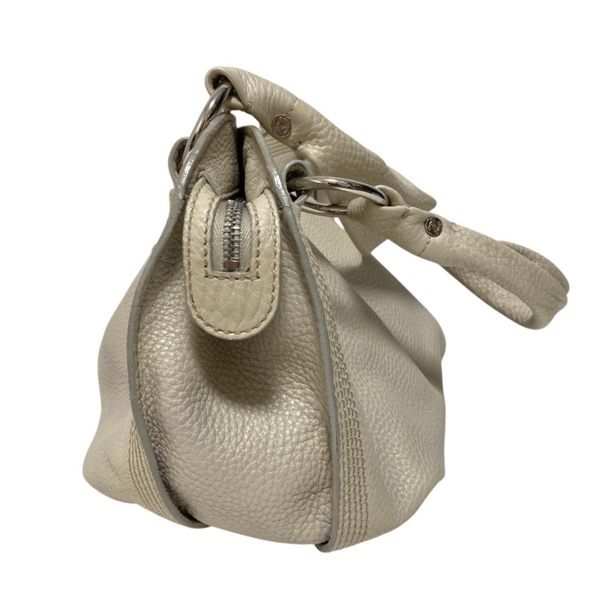 Celine Gray Leather Handbag (Pre-Owned)