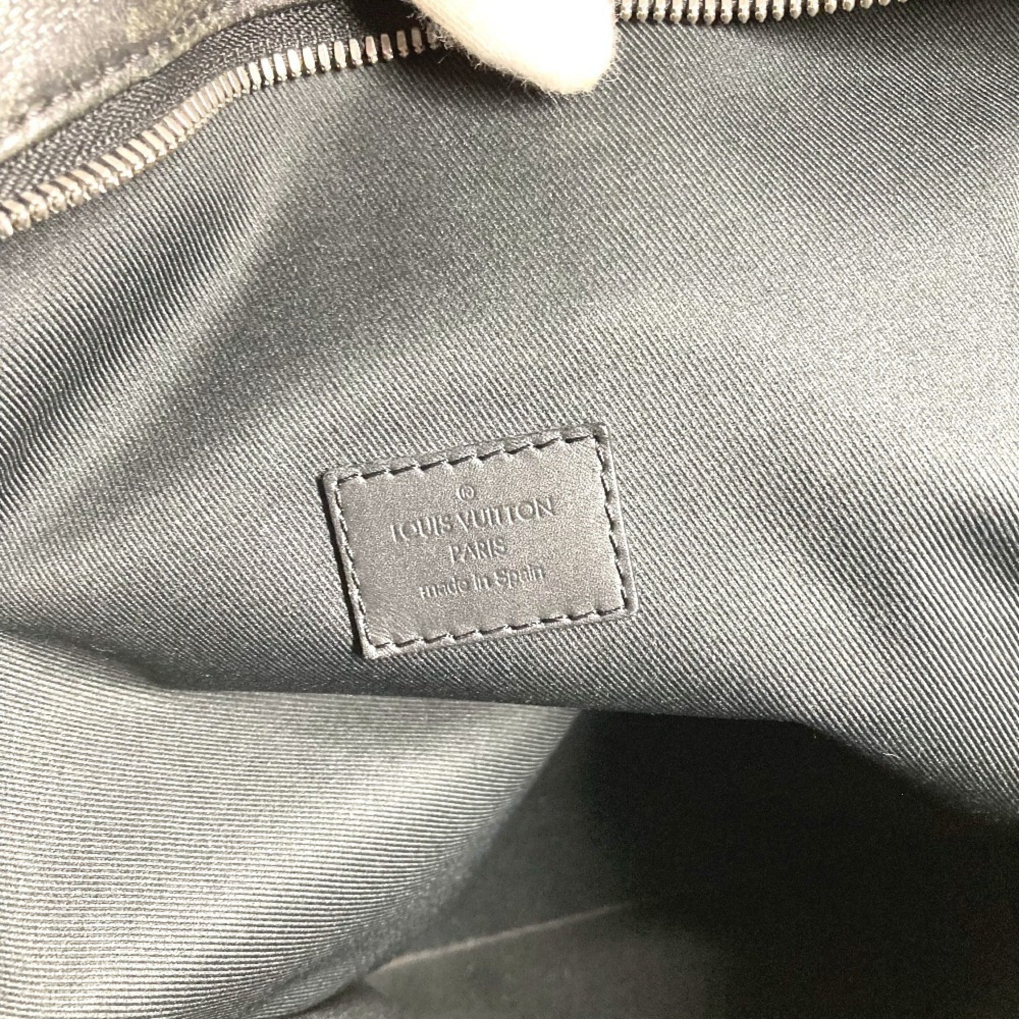 Louis Vuitton Black Damier Infini Leather Backpack (Pre-Owned)