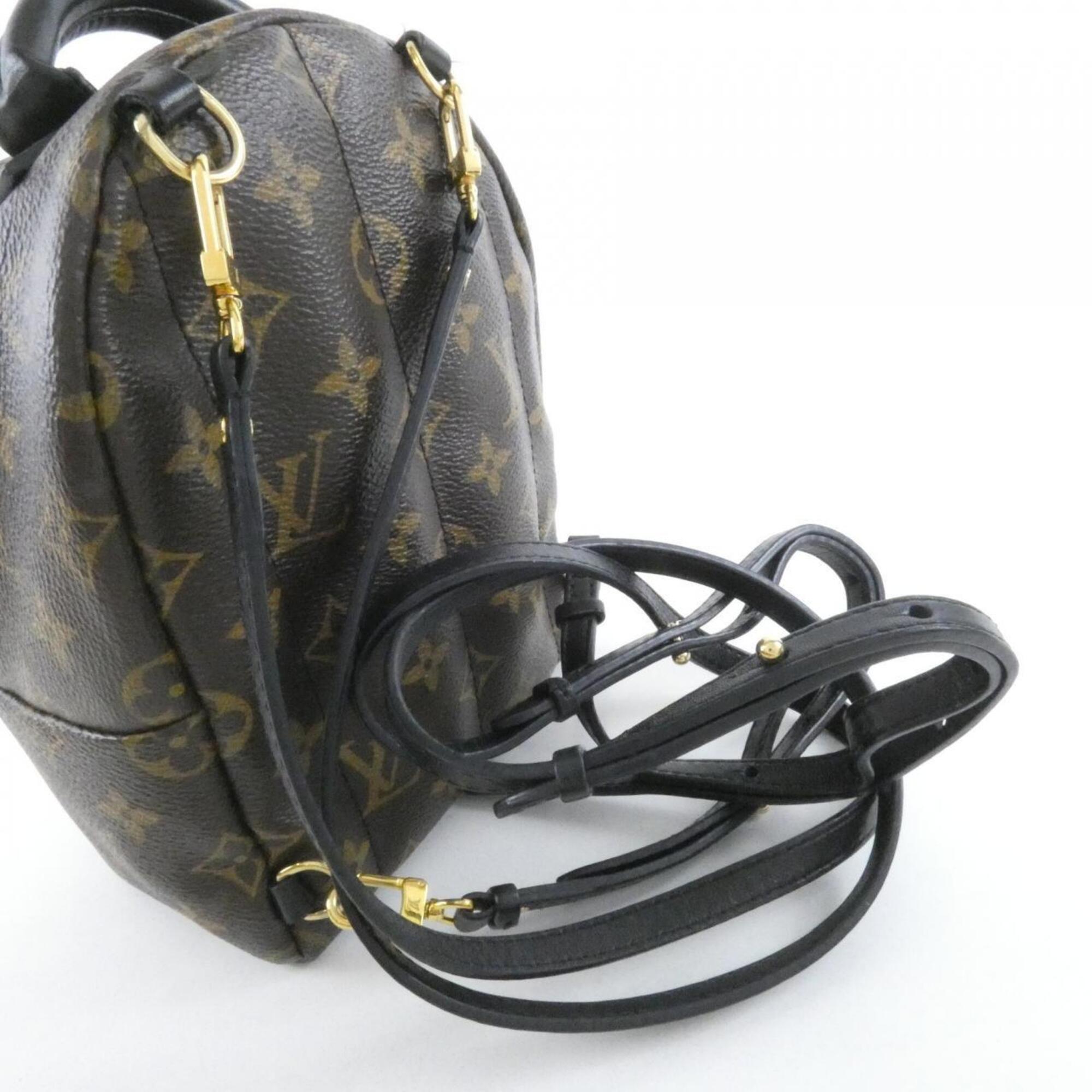 Louis Vuitton Marron Coated Canvas Backpack (Pre-Owned)