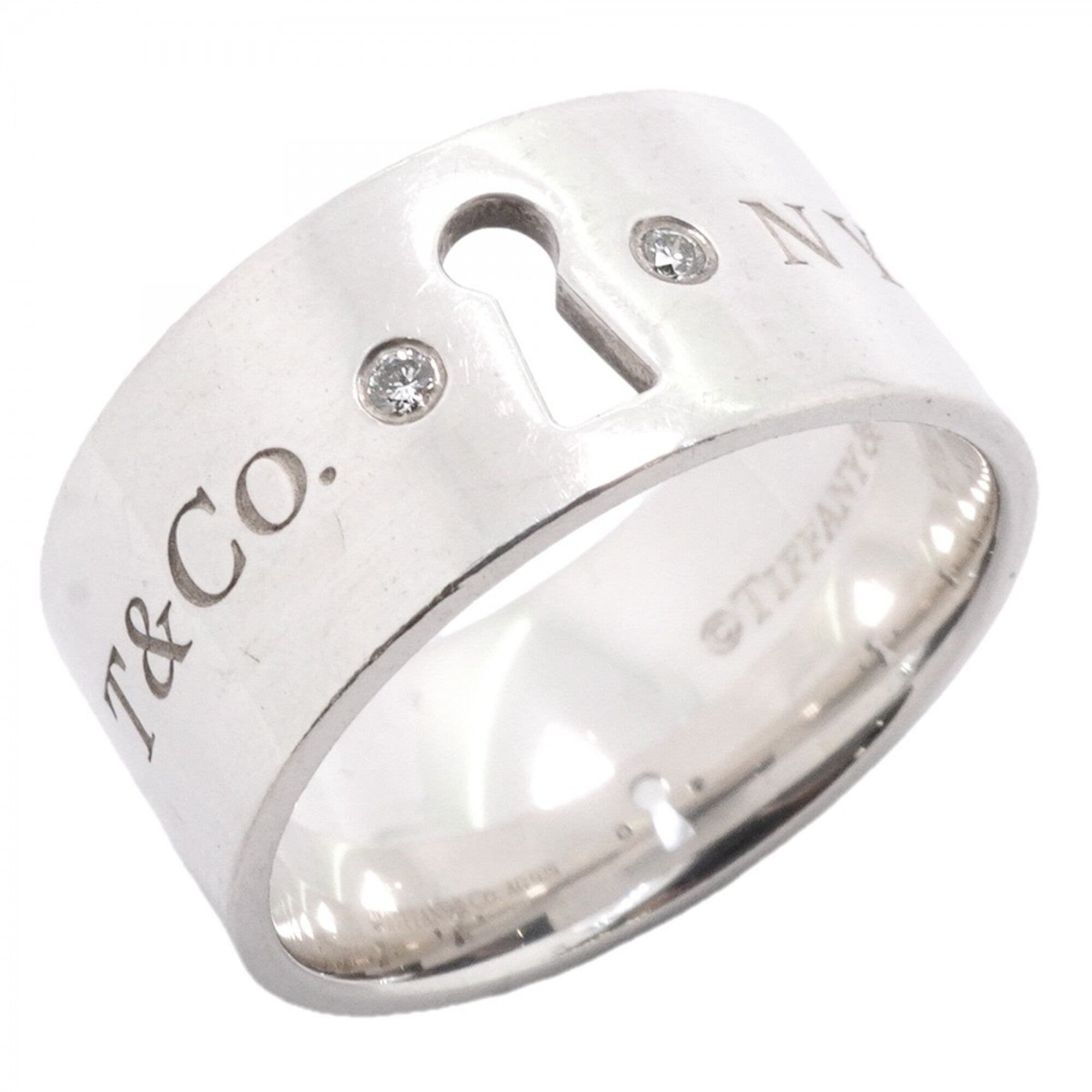 Tiffany Silver 925 Band Ring (Pre-Owned)