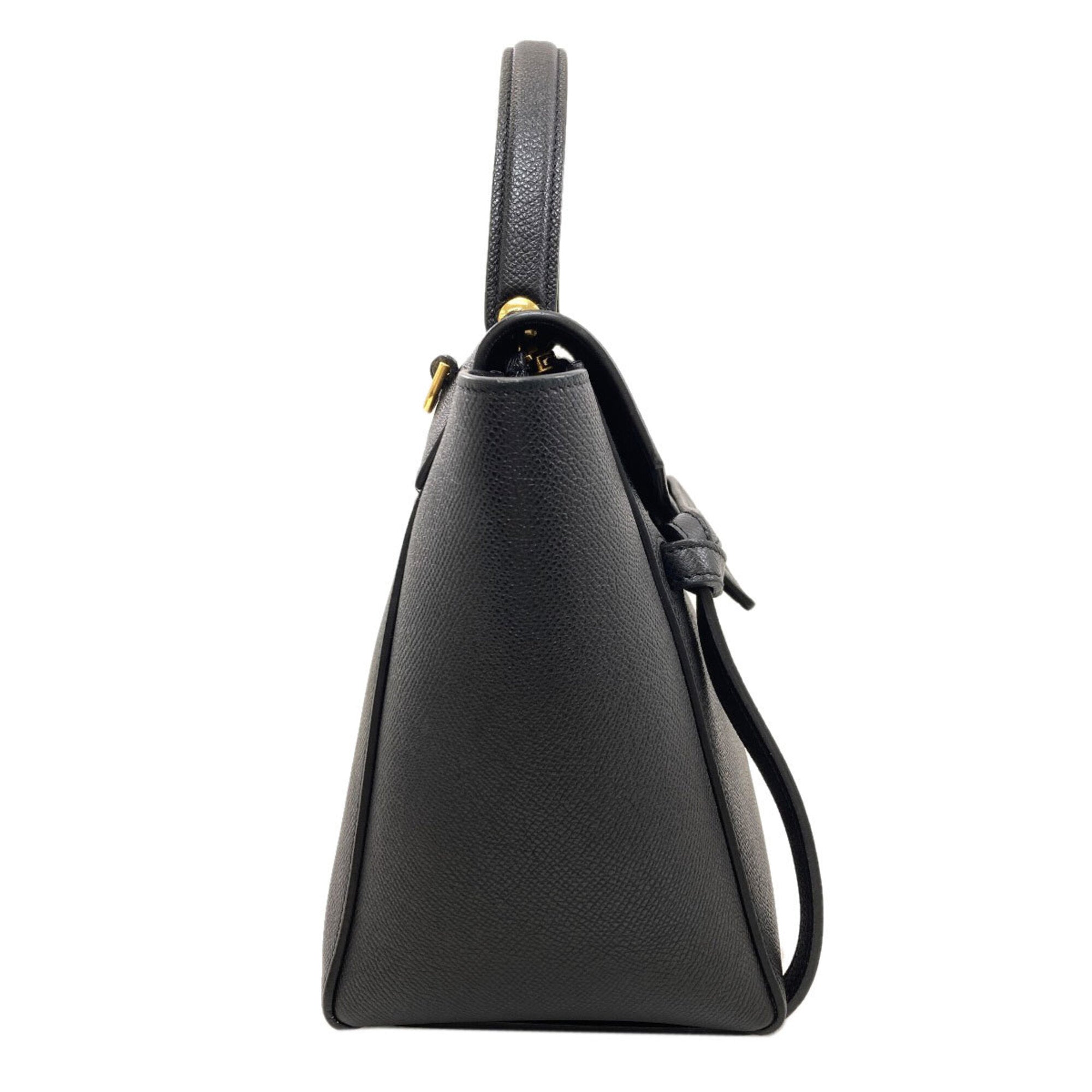 Celine Black Leather Handbag (Pre-Owned)