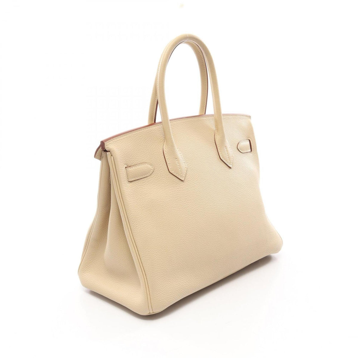 Hermes Ivory Togo Leather Handbag (Pre-Owned)
