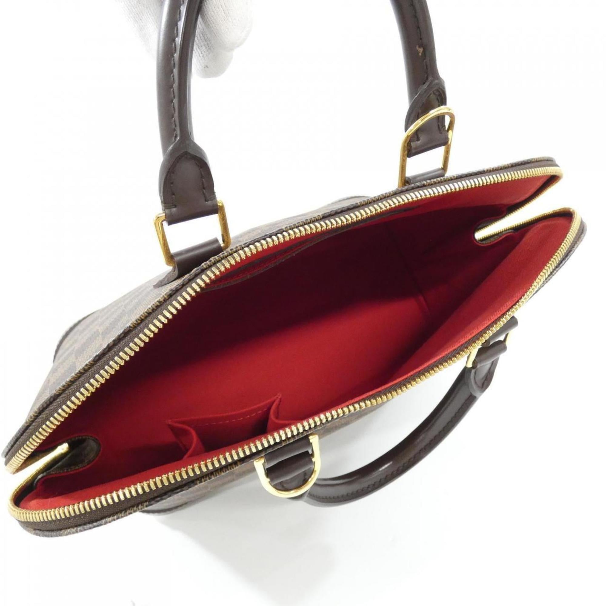 Louis Vuitton Brown Coated Canvas Handbag (Pre-Owned)