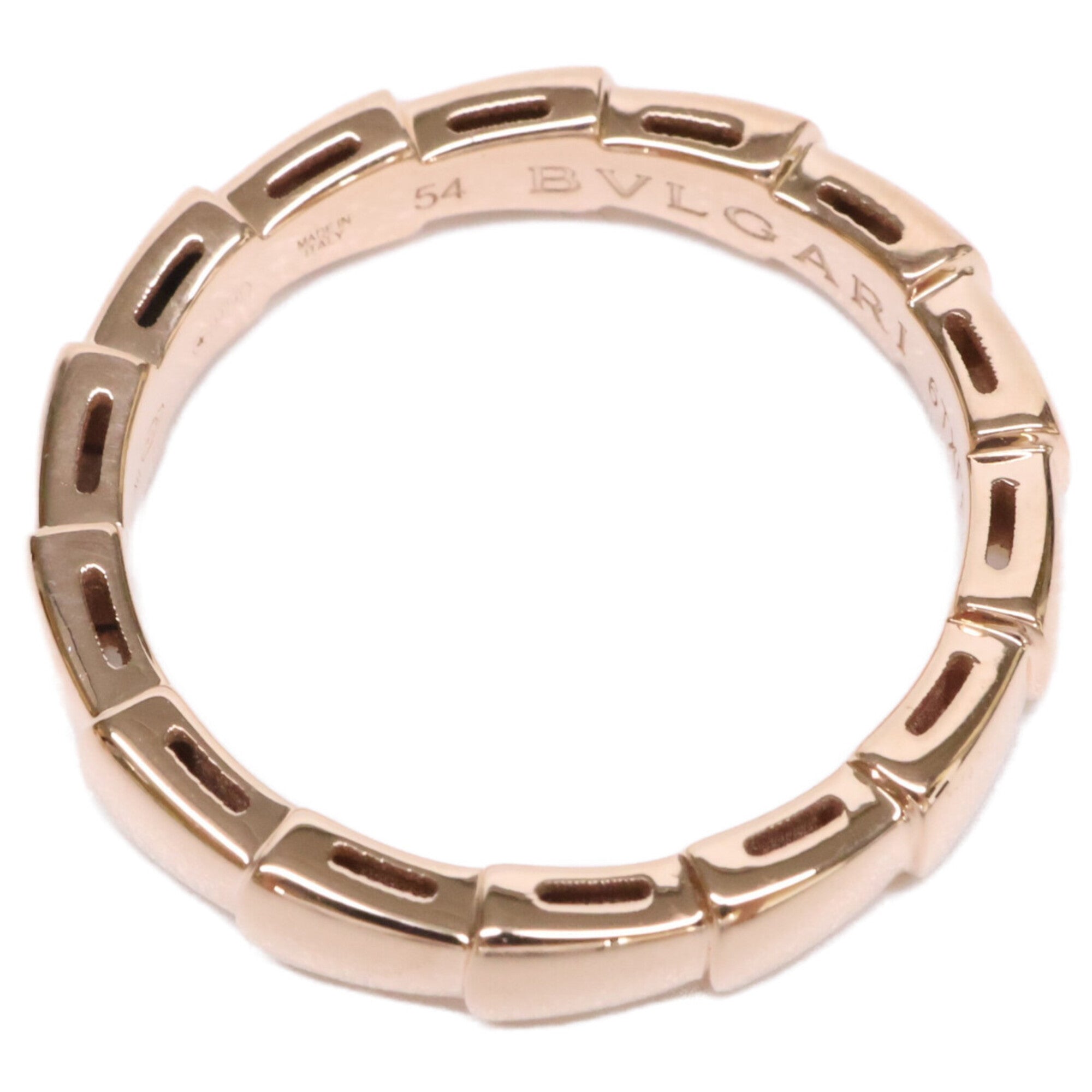 Bvlgari Yellow Gold Yellow Gold (18K) Band Ring (Pre-Owned)