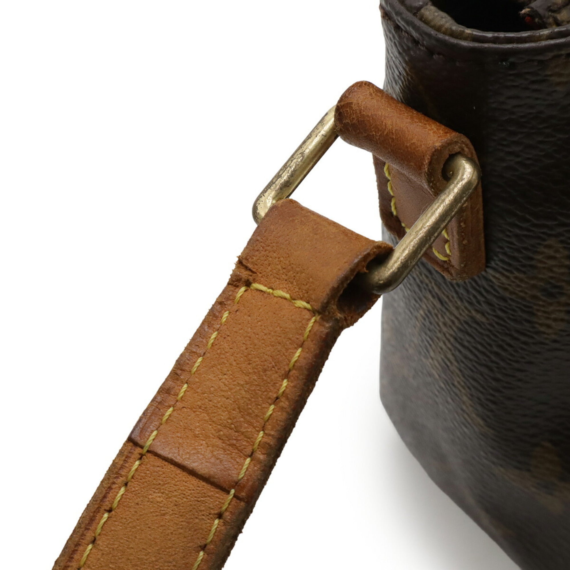 Louis Vuitton Brown Monogram Monogram Pochette Shoulder Bag (Pre-Owned)