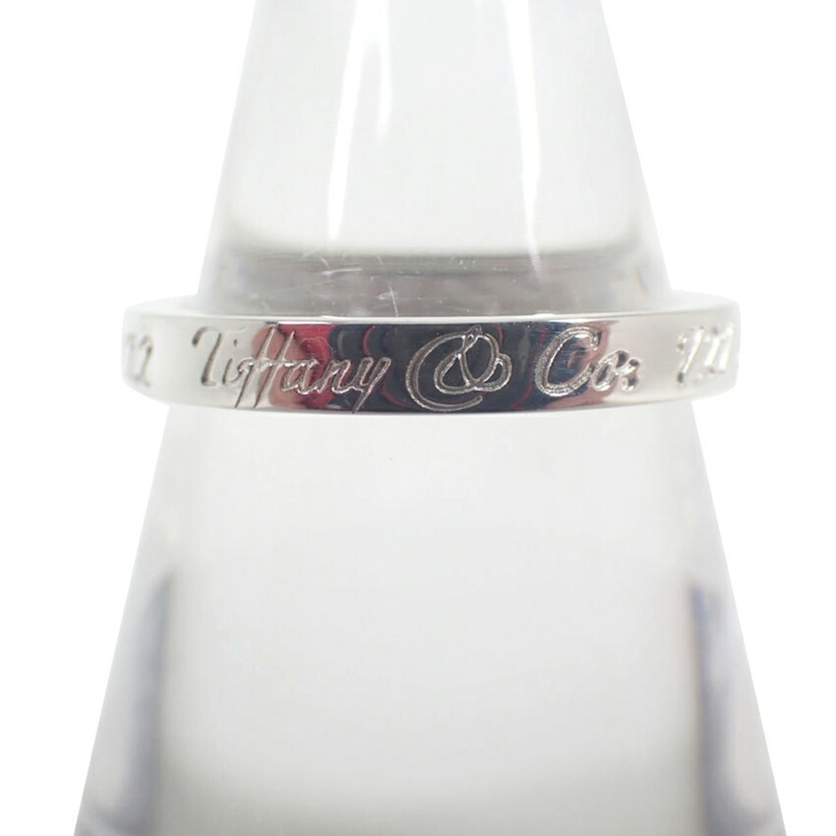 Tiffany Sterling Silver 925 Band Ring (Pre-Owned)