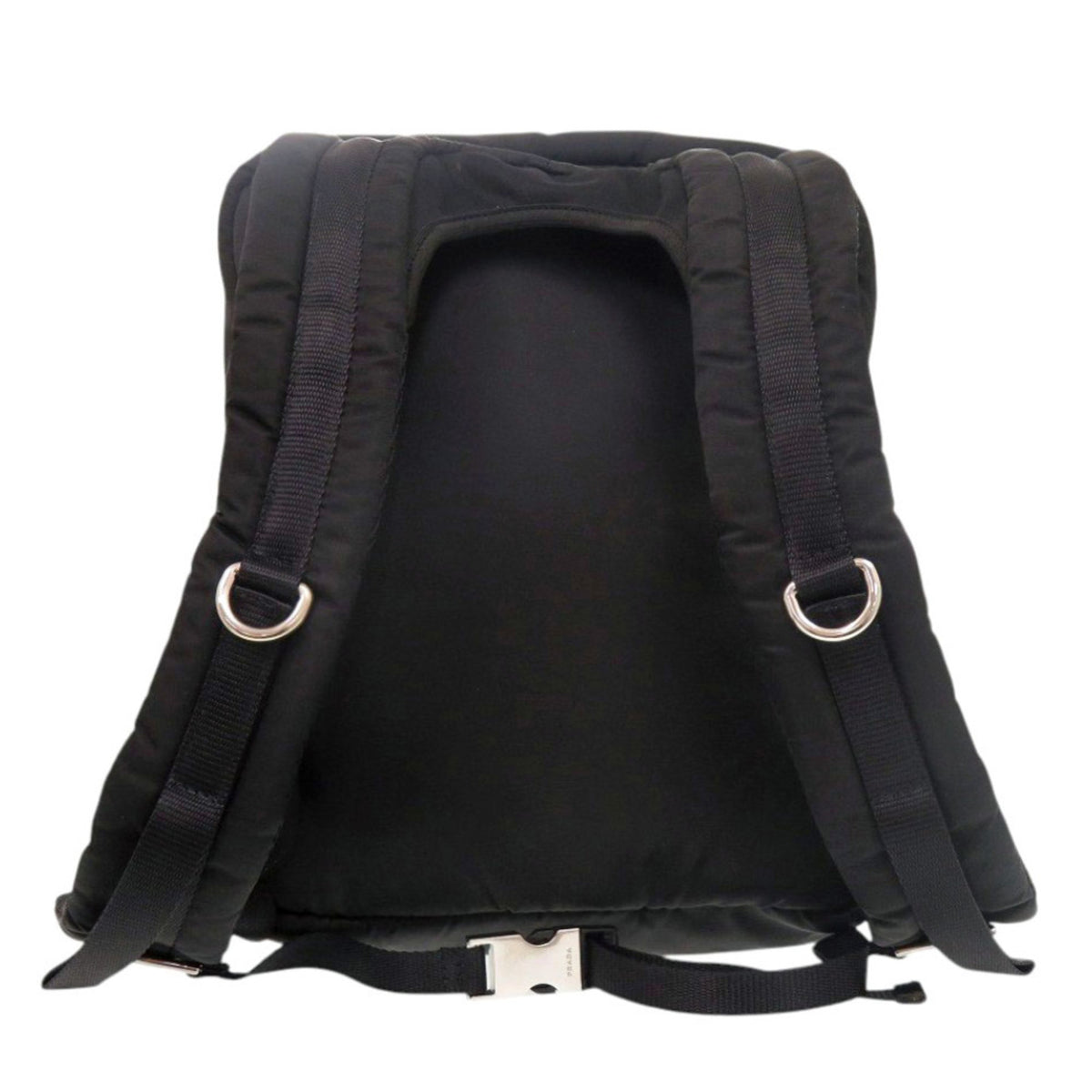 Prada Black Khaki Nylon Backpack (Pre-Owned)