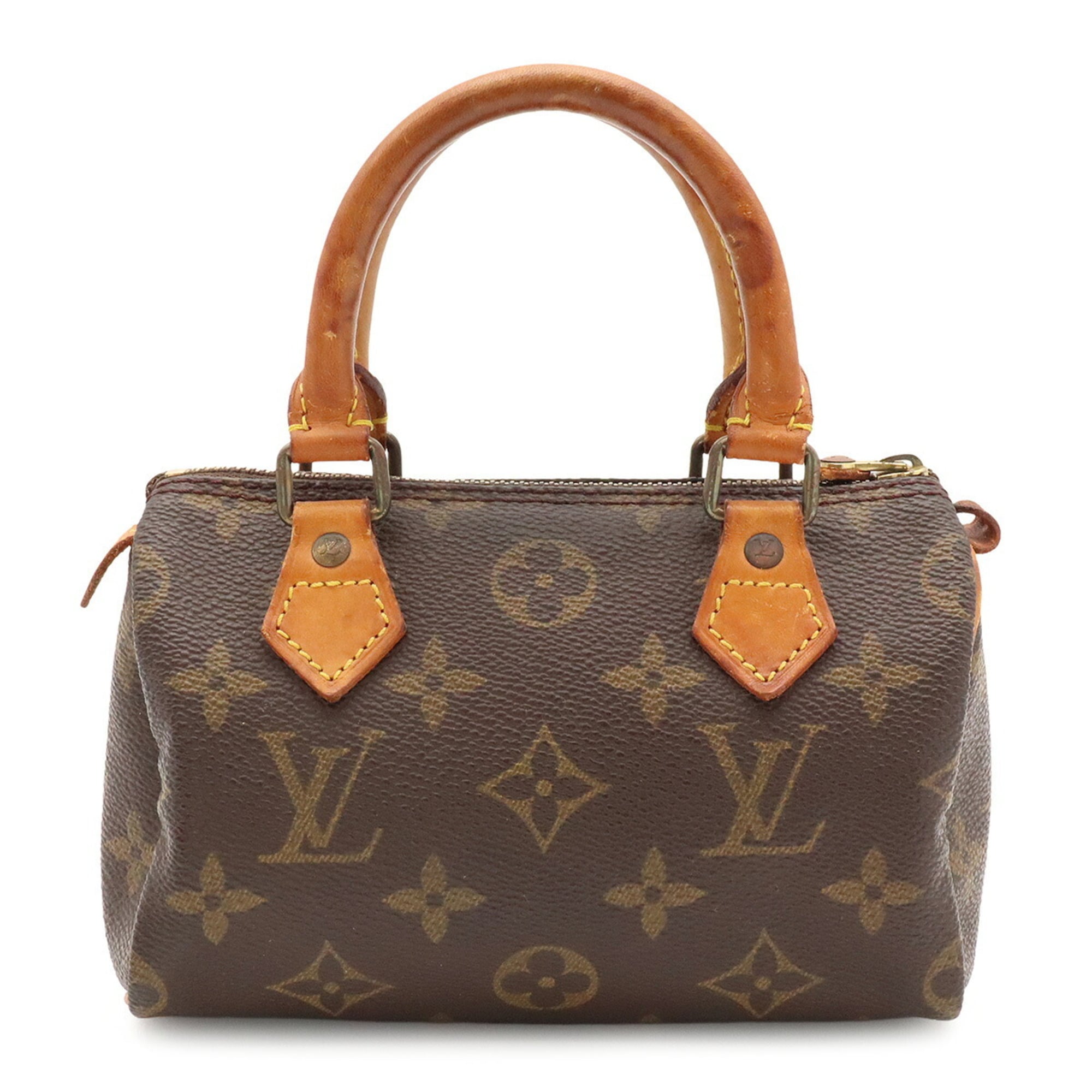 Louis Vuitton Brown Monogram Mini Handbag Pouch (Pre-Owned)