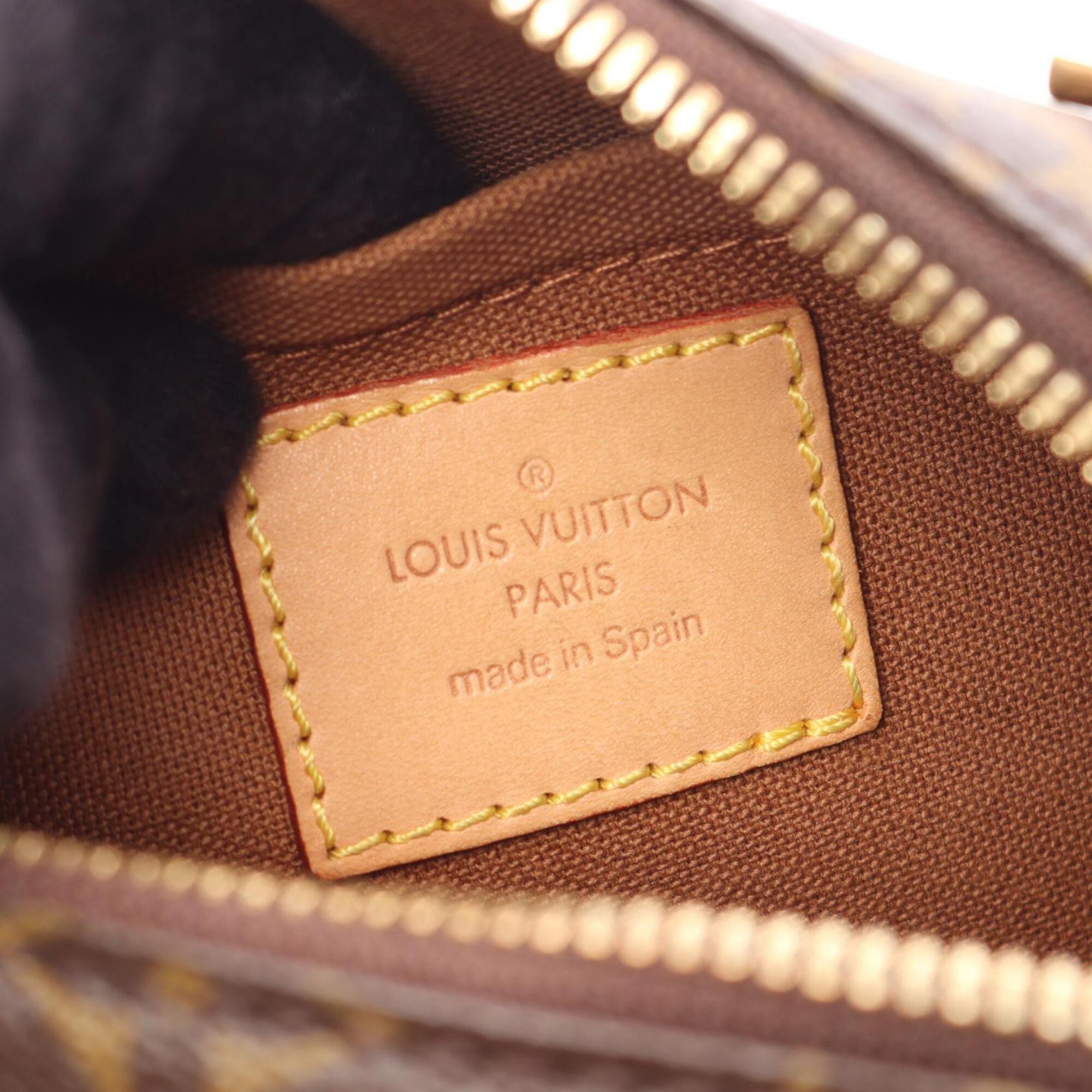 Louis Vuitton Monogram Brown Monogram Leather Handbag (Pre-Owned)