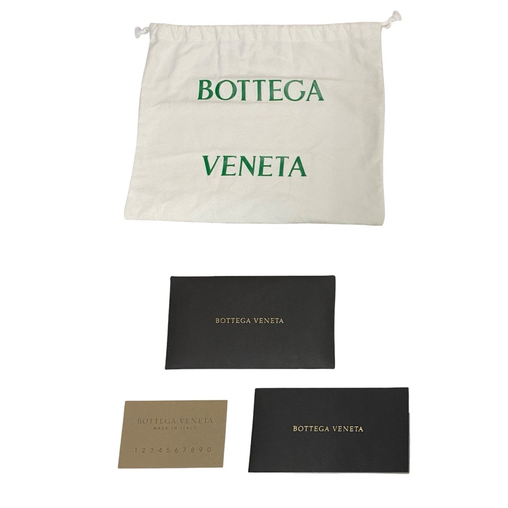 Bottega Veneta Orange Leather Pochette Shoulder Bag (Pre-Owned)