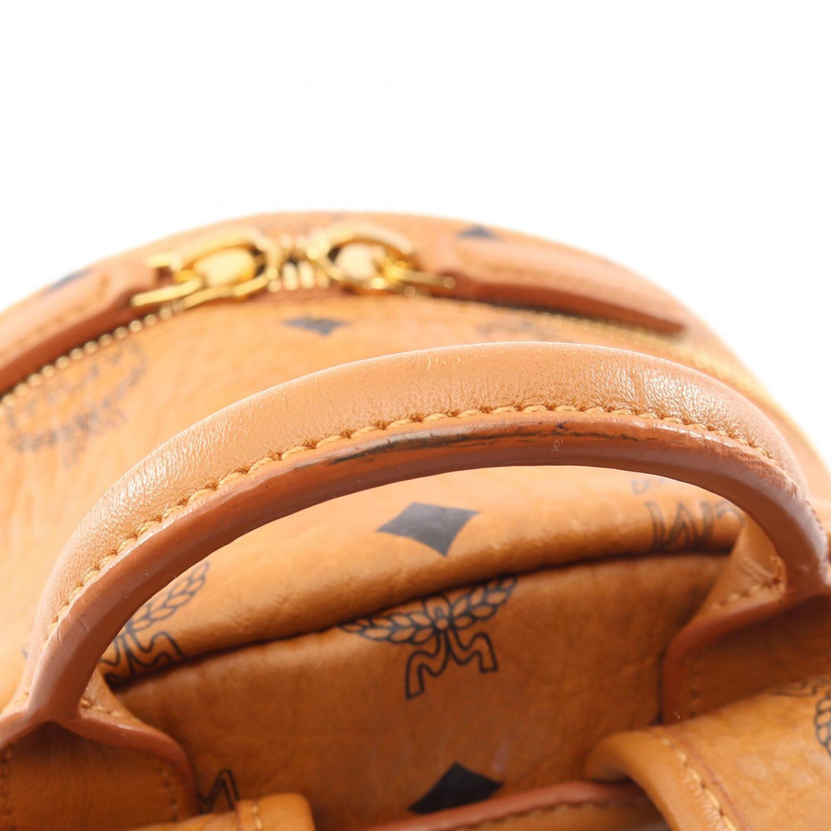 Mcm Brown Leather Backpack (Pre-Owned)