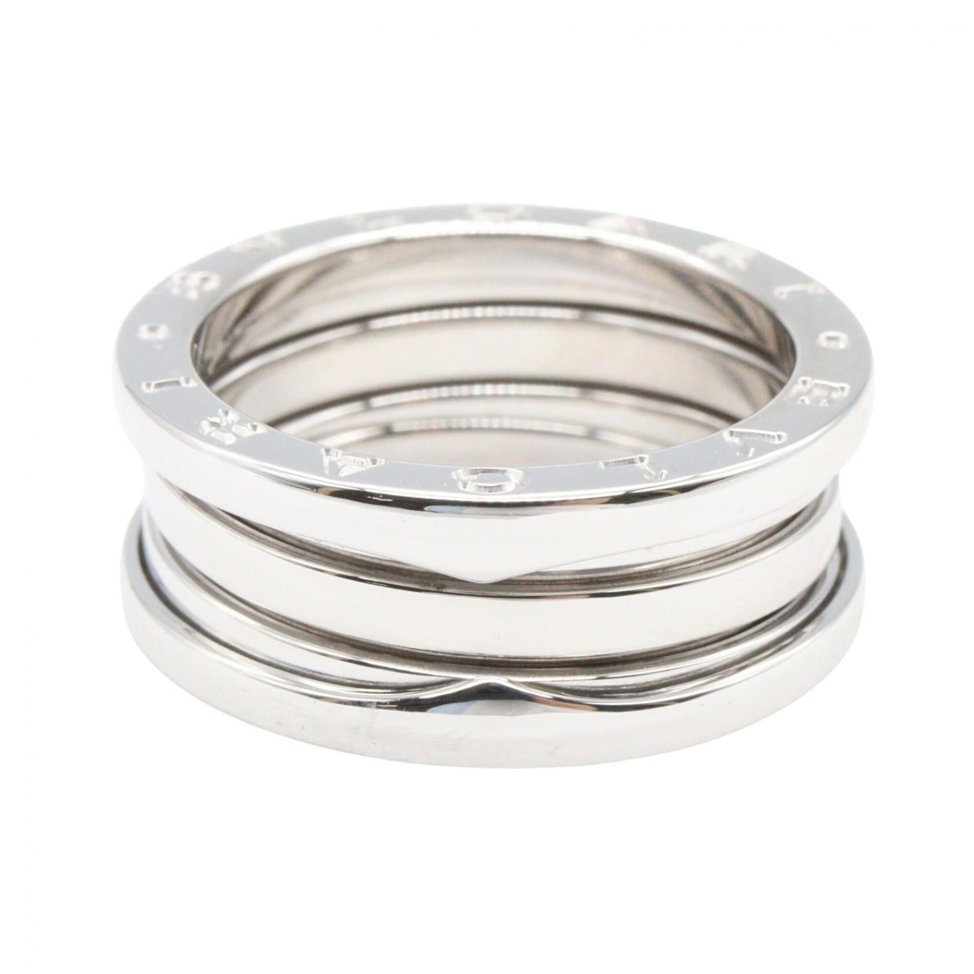Bvlgari Silver White Gold (18K) Band Ring (Pre-Owned)