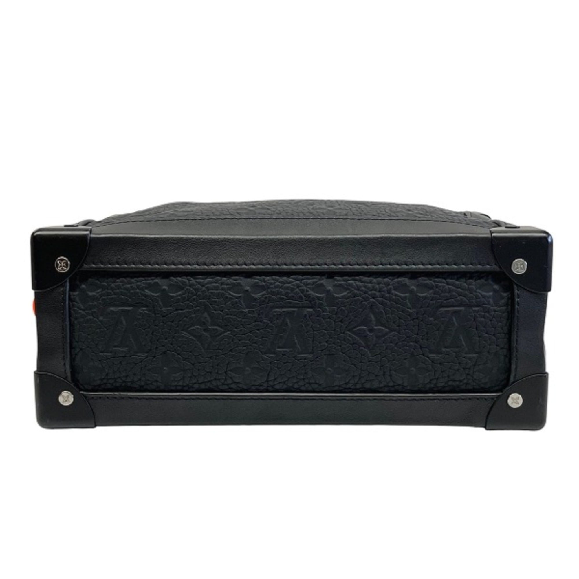 Louis Vuitton Monogram Noir Leather Shoulder Bag (Pre-Owned)