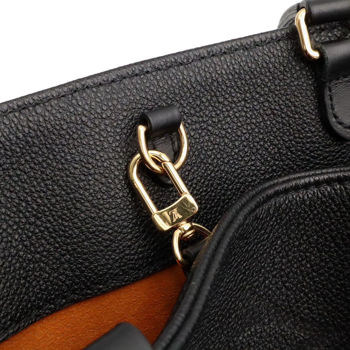 Louis Vuitton Black Noir Monogram Empreinte Shoulder Bag Tote Bag (Pre-Owned)