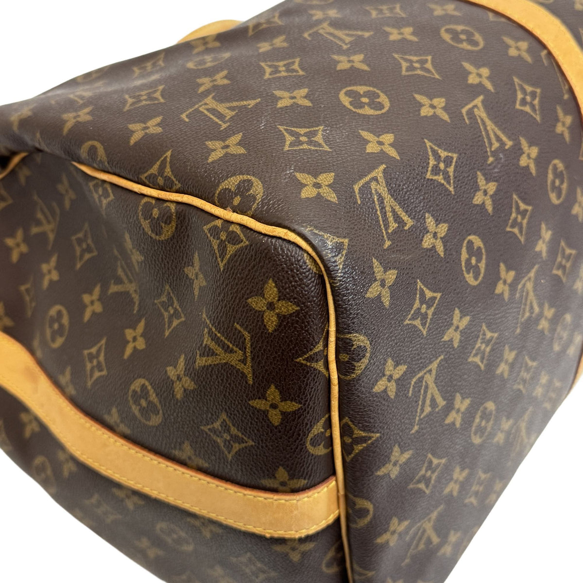 Louis Vuitton Brown Monogram Canvas Boston Bag Shoulder Bag (Pre-Owned)