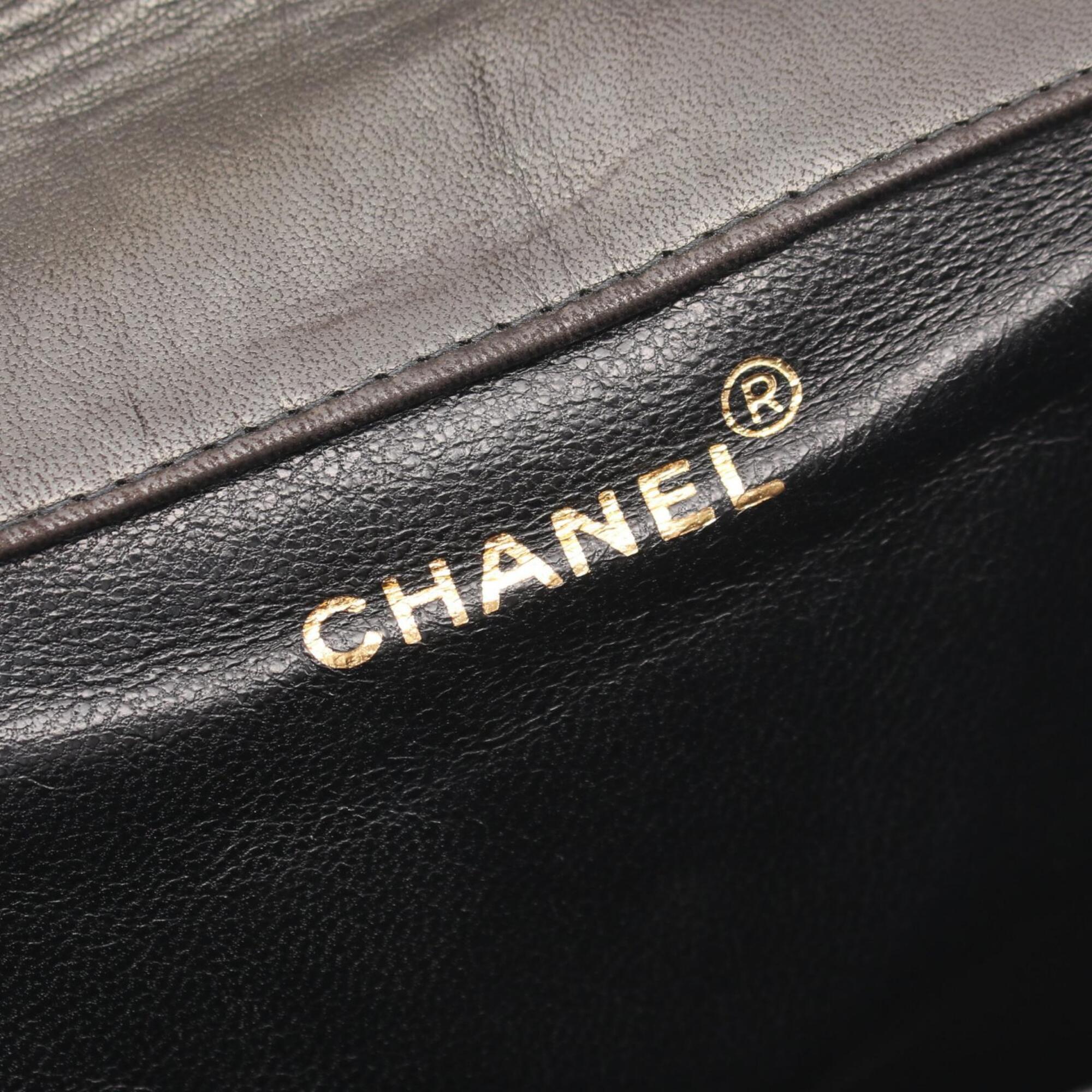 Chanel Black Leather Backpack (Pre-Owned)