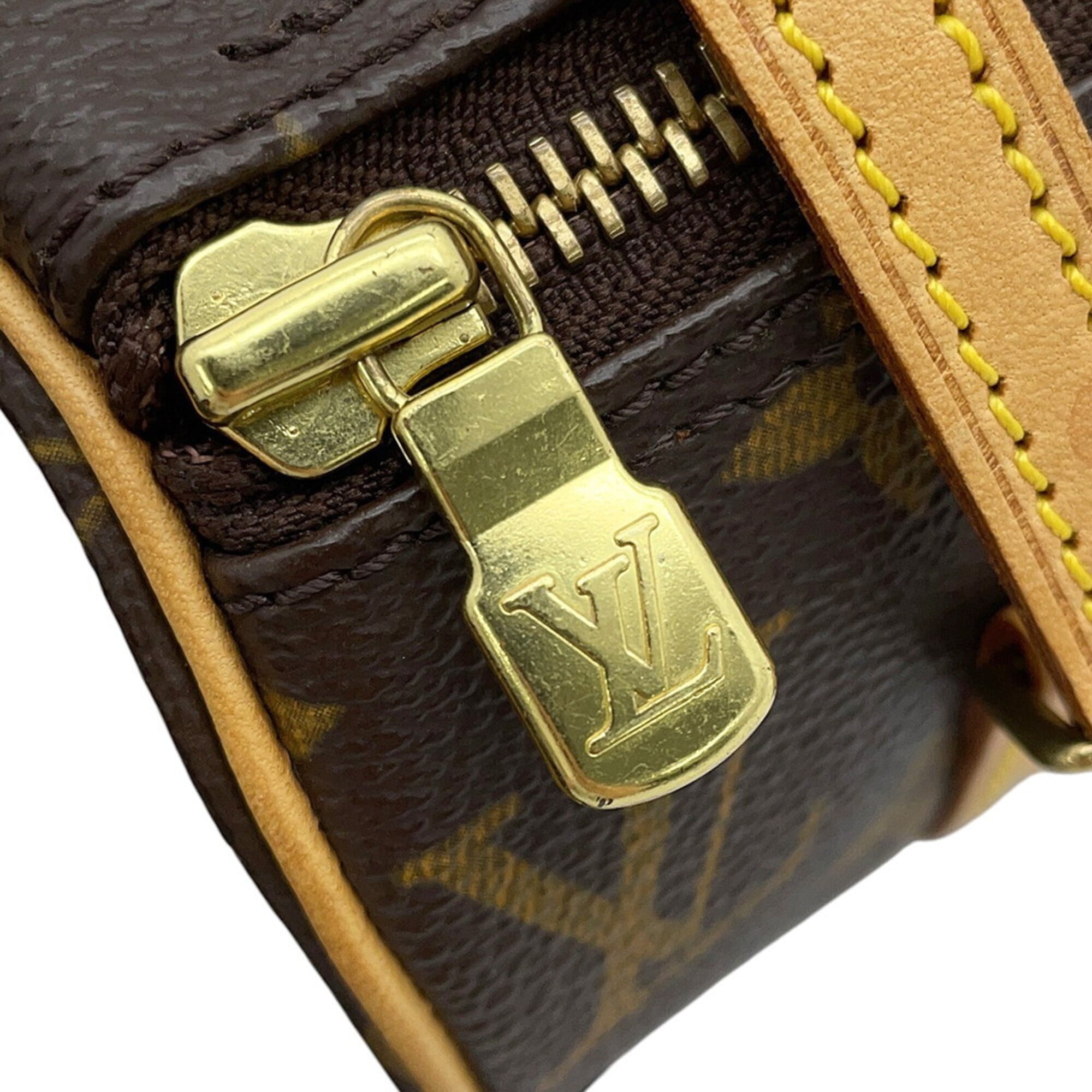 Louis Vuitton Brown Monogram Handbag Pochette (Pre-Owned)