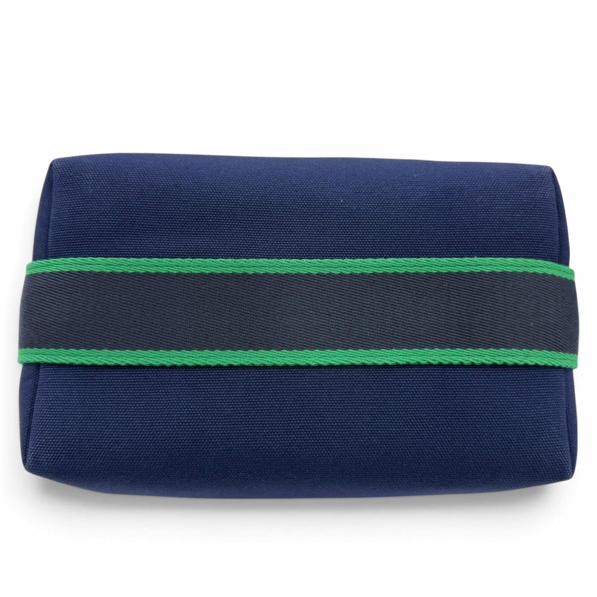 Hermes Navy Cotton Handbag Pouch (Pre-Owned)