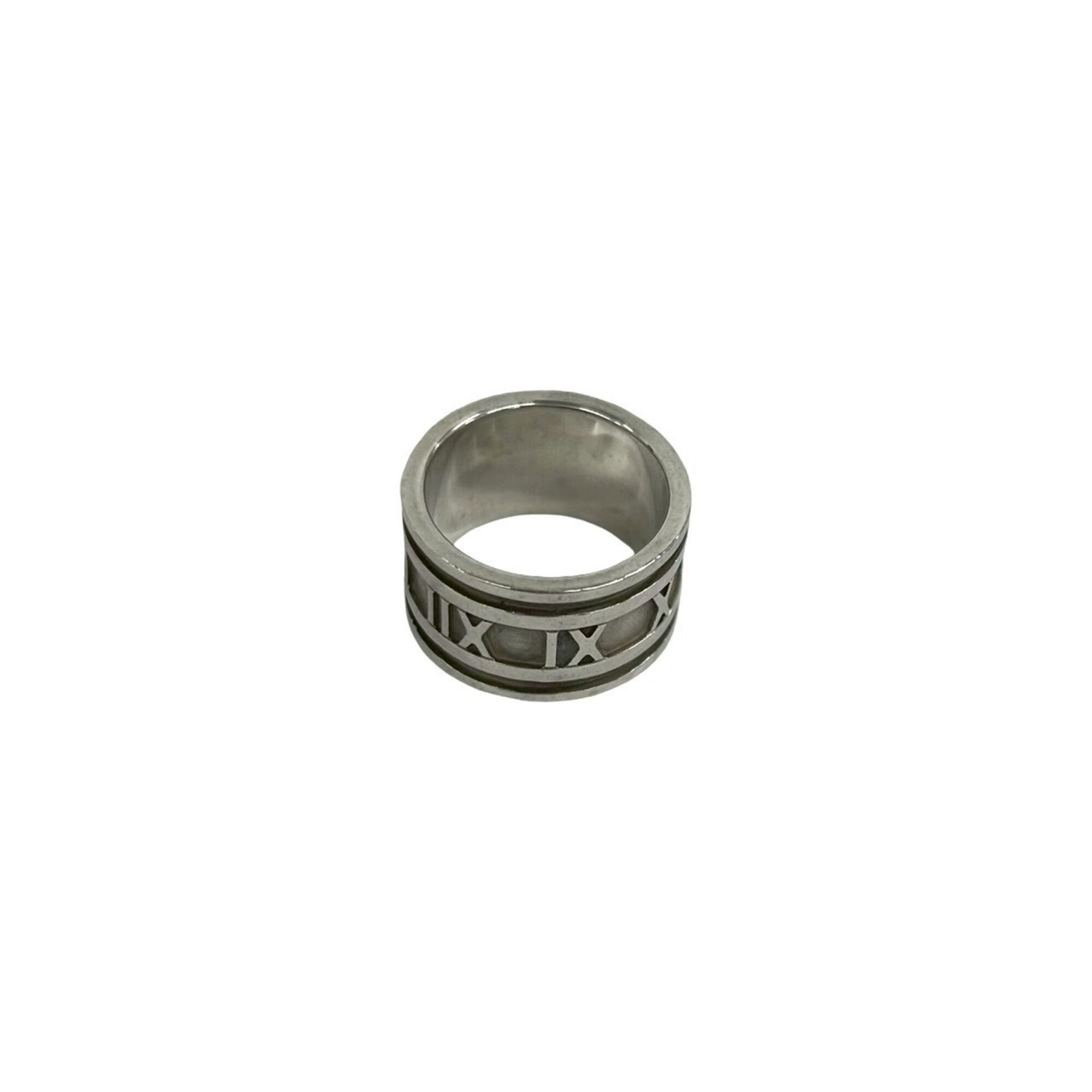 Tiffany Silver Silver 925 Band Ring (Pre-Owned)