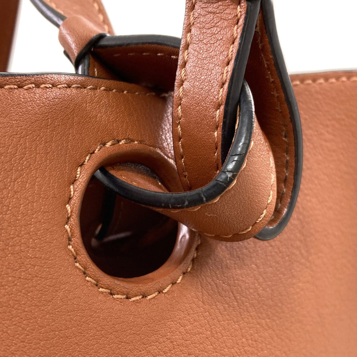 Loewe Brown Leather Tote Bag (Pre-Owned)