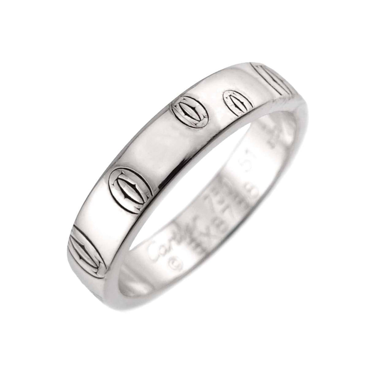 Cartier White Gold (18K) Band Ring (Pre-Owned)