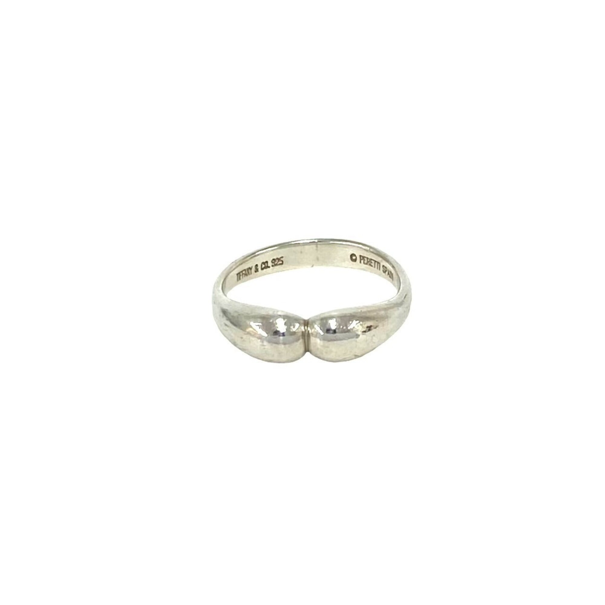 Tiffany Silver Silver 925 Band Ring (Pre-Owned)