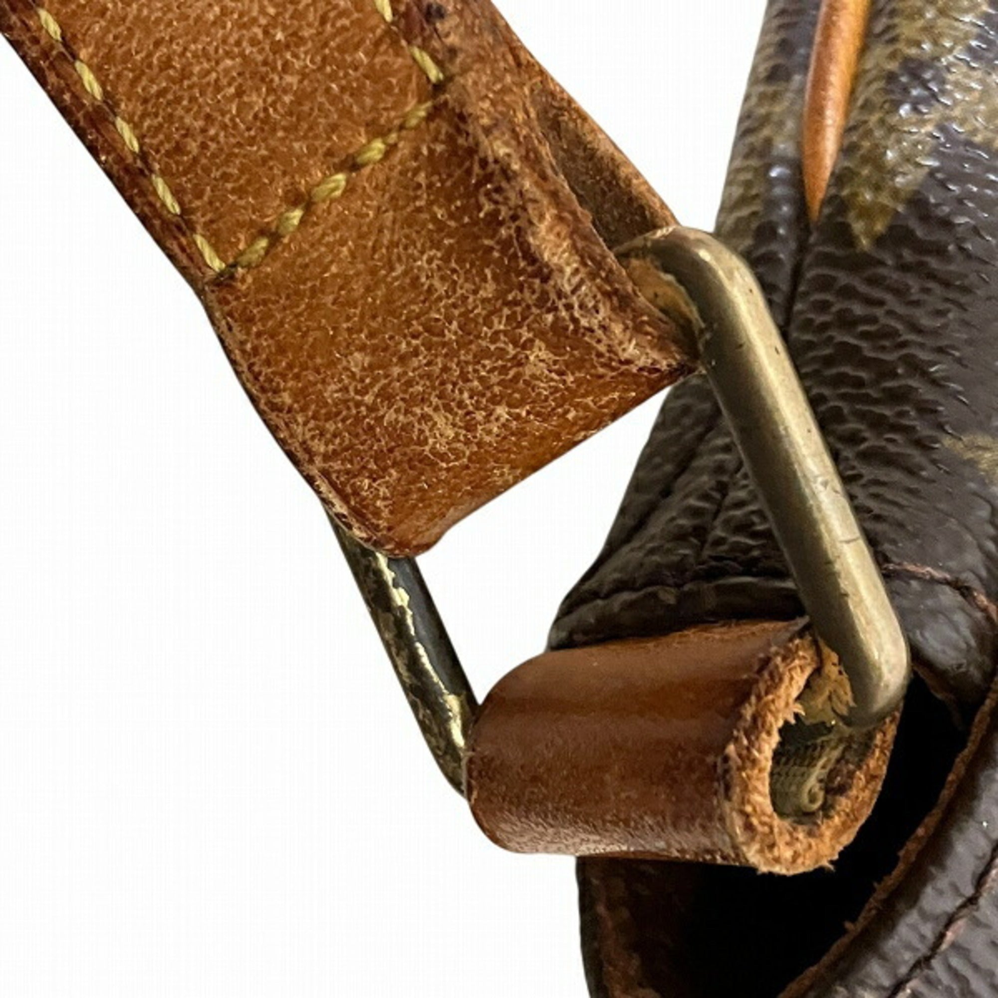 Louis Vuitton Brown Monogram Handbag Shoulder Bag (Pre-Owned)