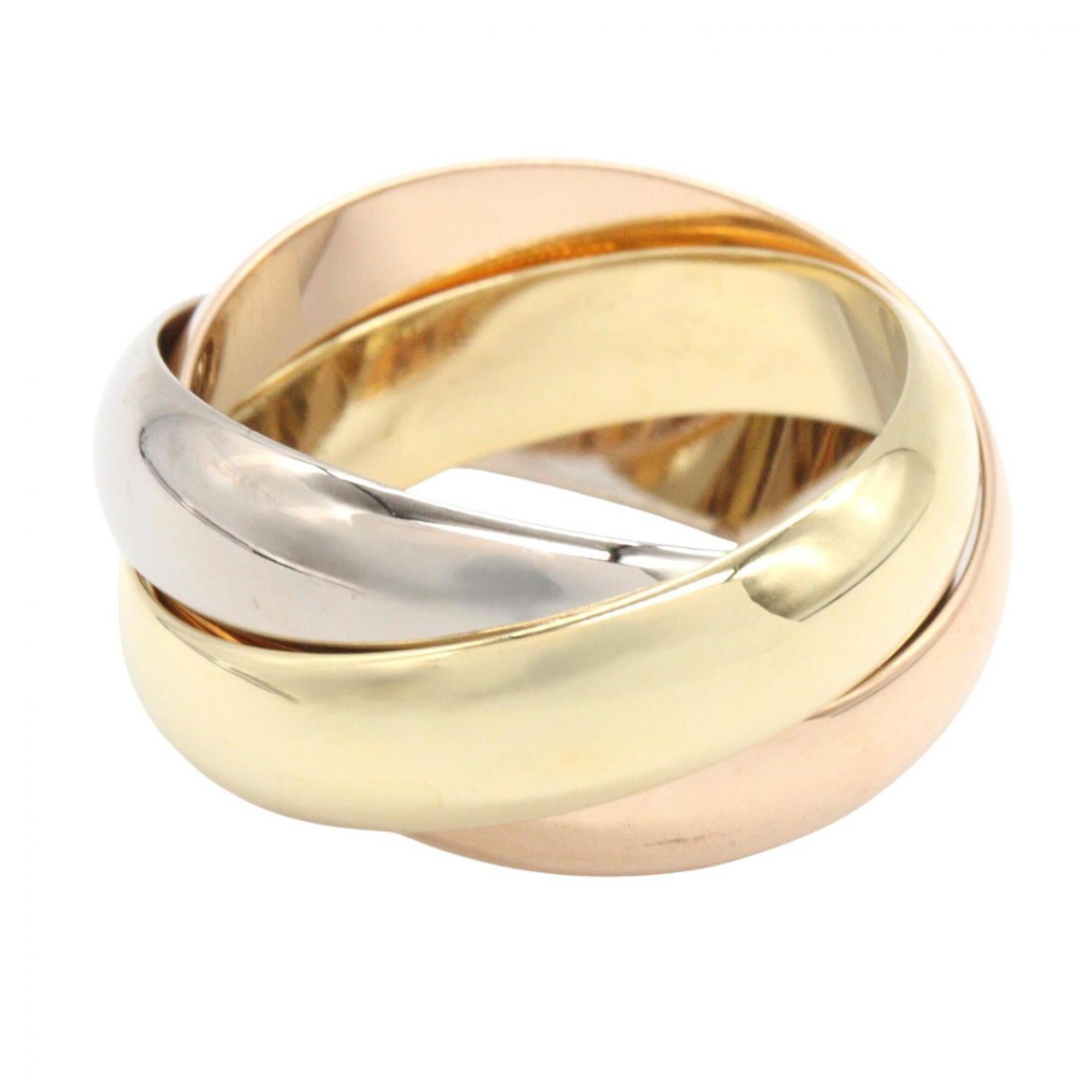 Cartier Pink Gold White Gold Yellow Gold Yellow Gold (18K) Pink Gold (18K) White Gold (18K) Band Ring (Pre-Owned)
