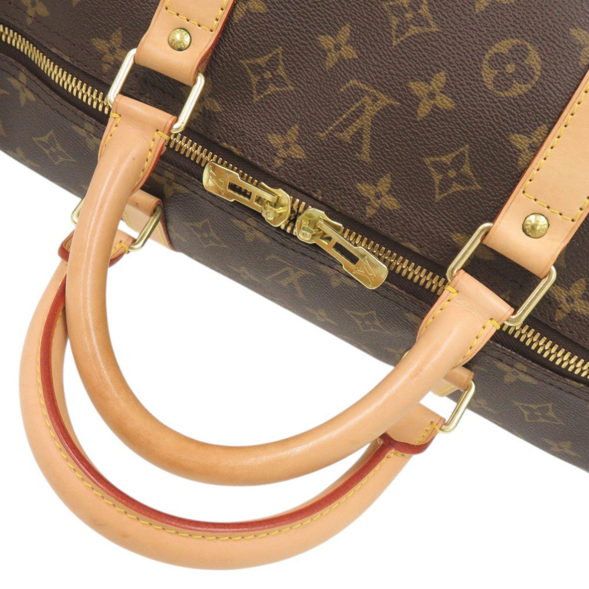 Louis Vuitton Brown Monogram Monogram Boston Bag (Pre-Owned)