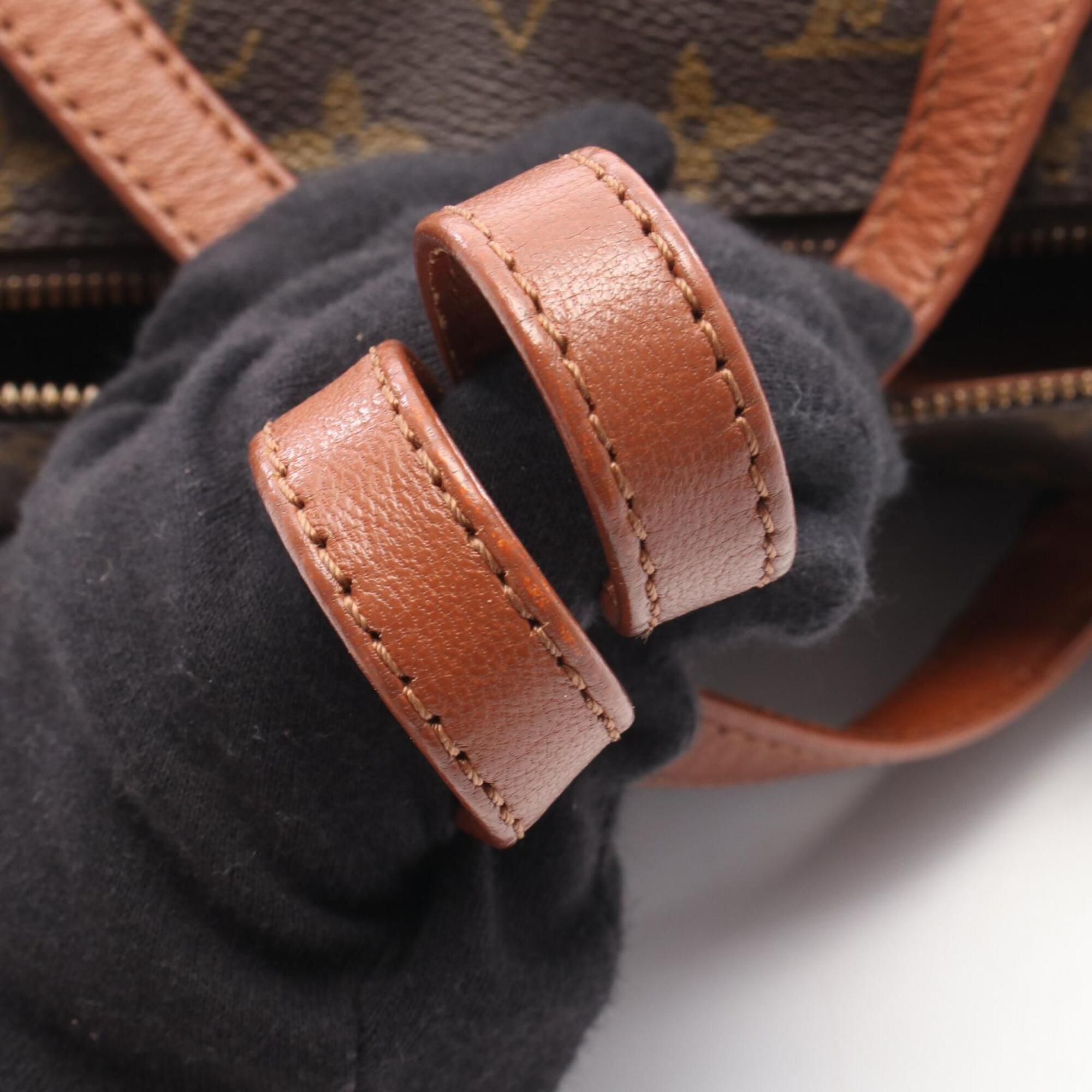 Louis Vuitton Brown Monogram Monogram Leather Handbag (Pre-Owned)