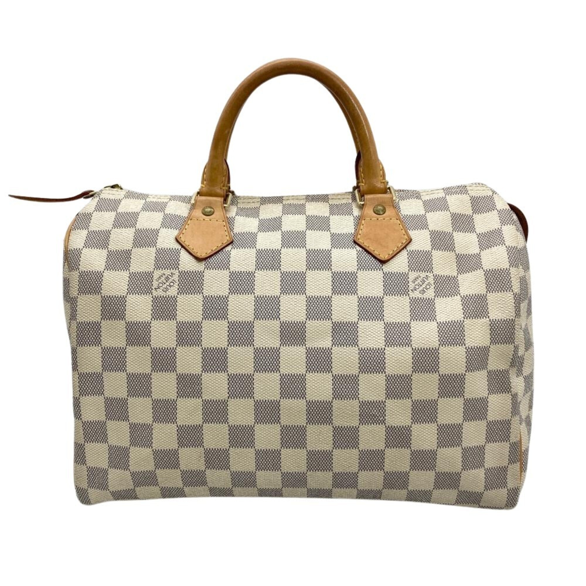 Louis Vuitton Black Damier Azur Galle White Damier Azur Handbag (Pre-Owned)