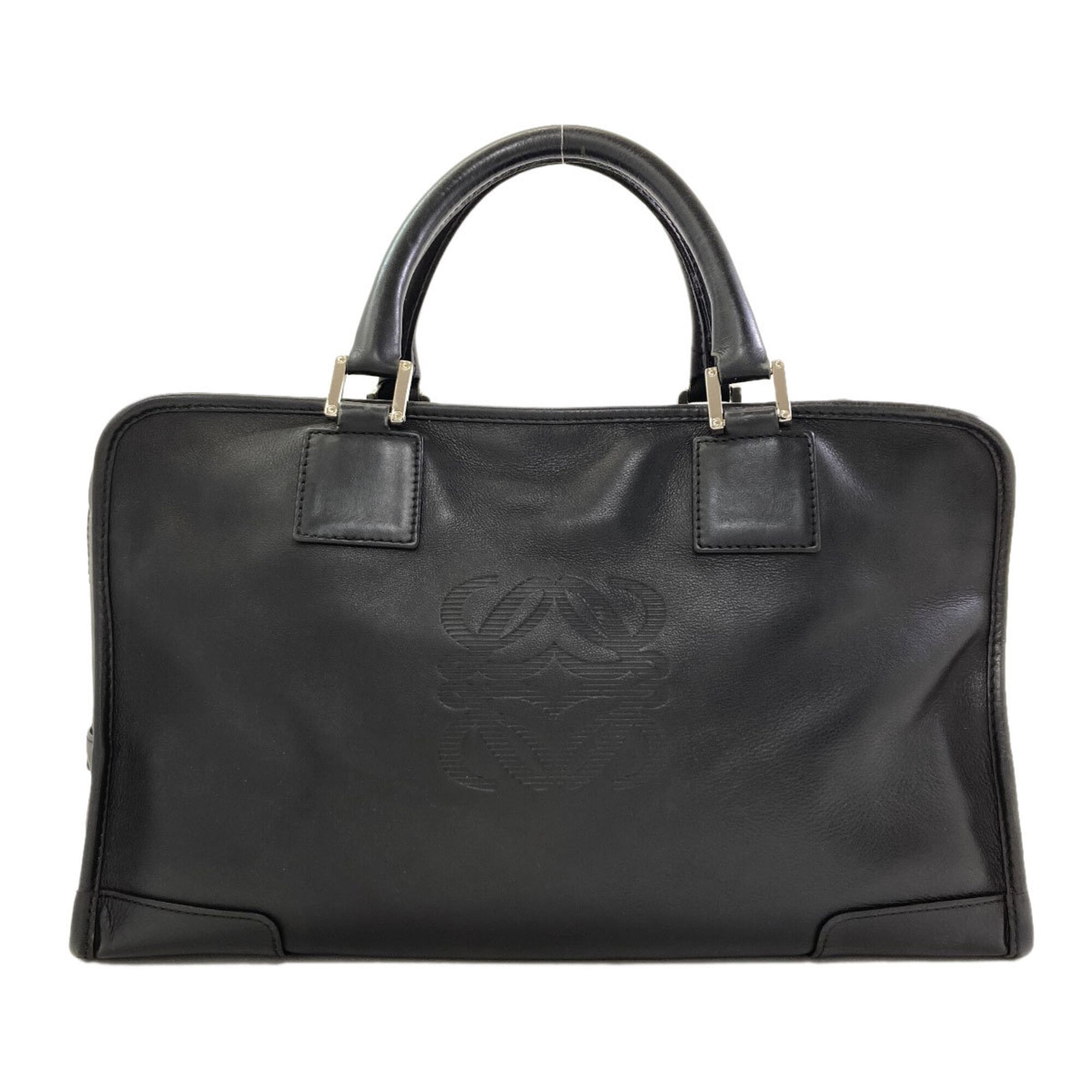 Loewe Black Leather Handbag (Pre-Owned)