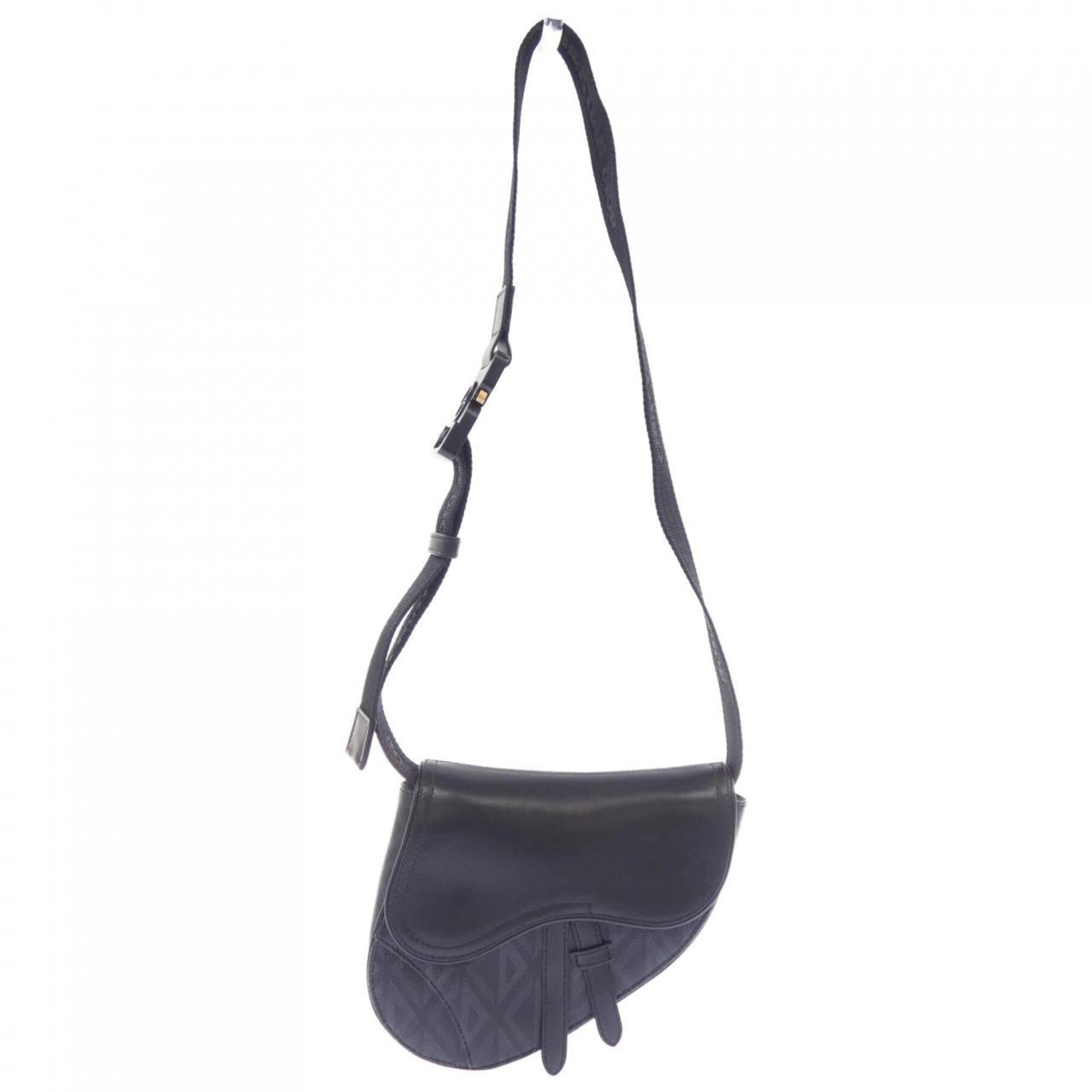Christian Dior Black Gray Handbag (Pre-Owned)