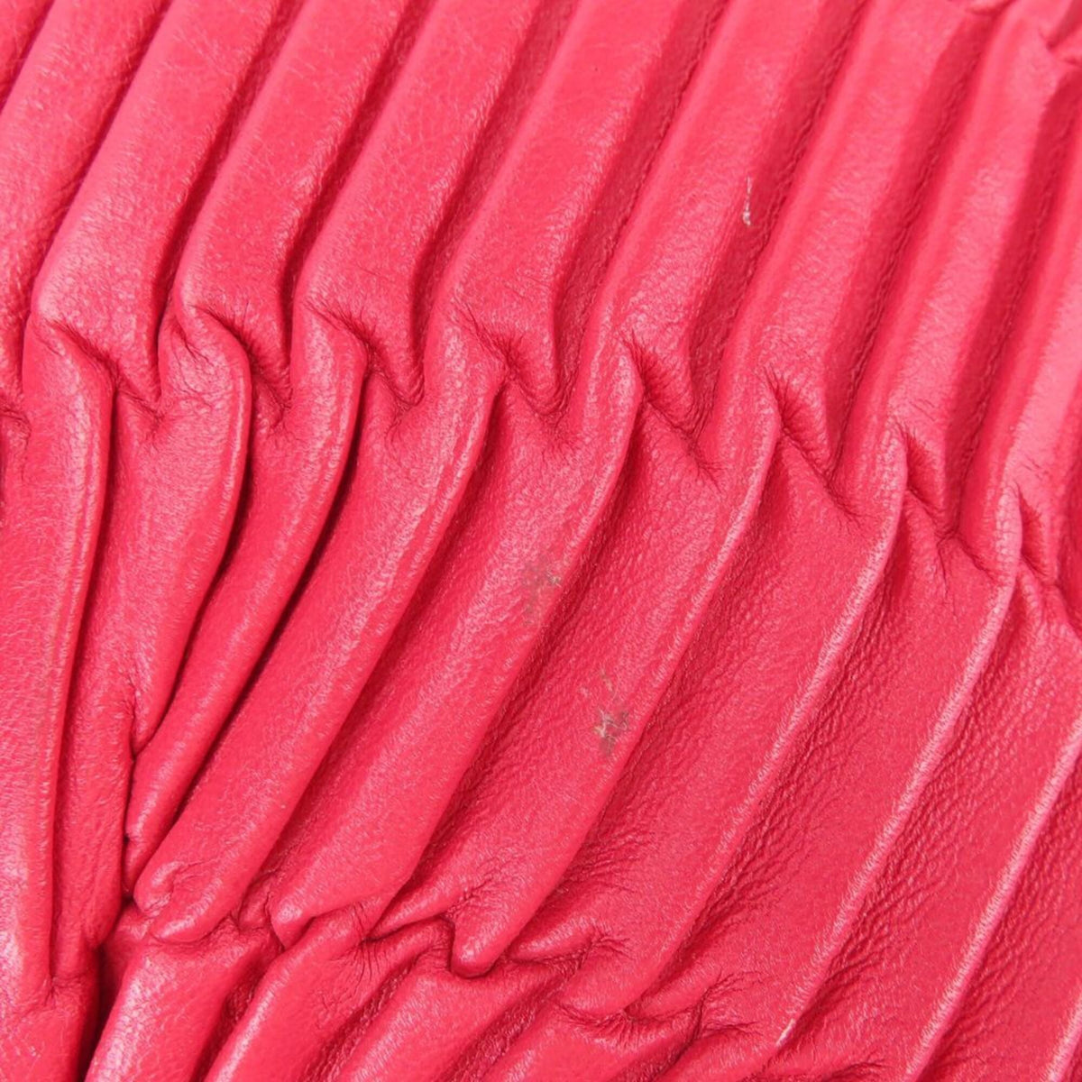Coach Red Color Leather Handbag (Pre-Owned)
