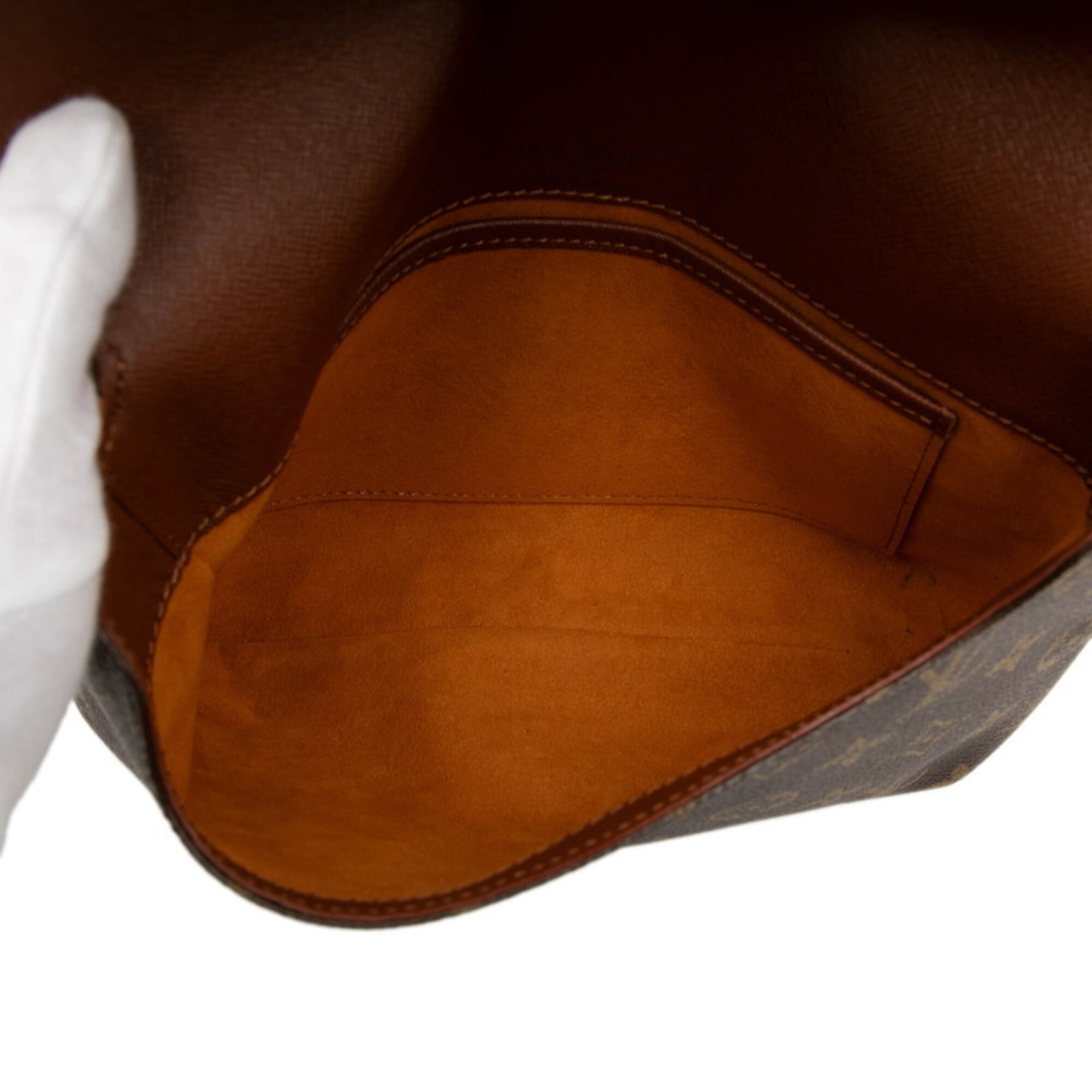 Louis Vuitton Brown Pvc Leather Shoulder Bag (Pre-Owned)