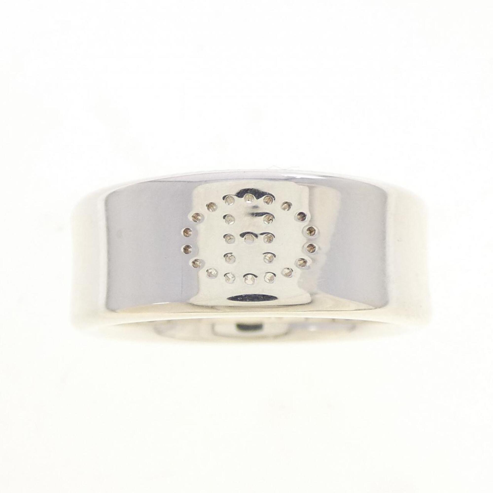 Hermes Silver 925 Band Ring (Pre-Owned)
