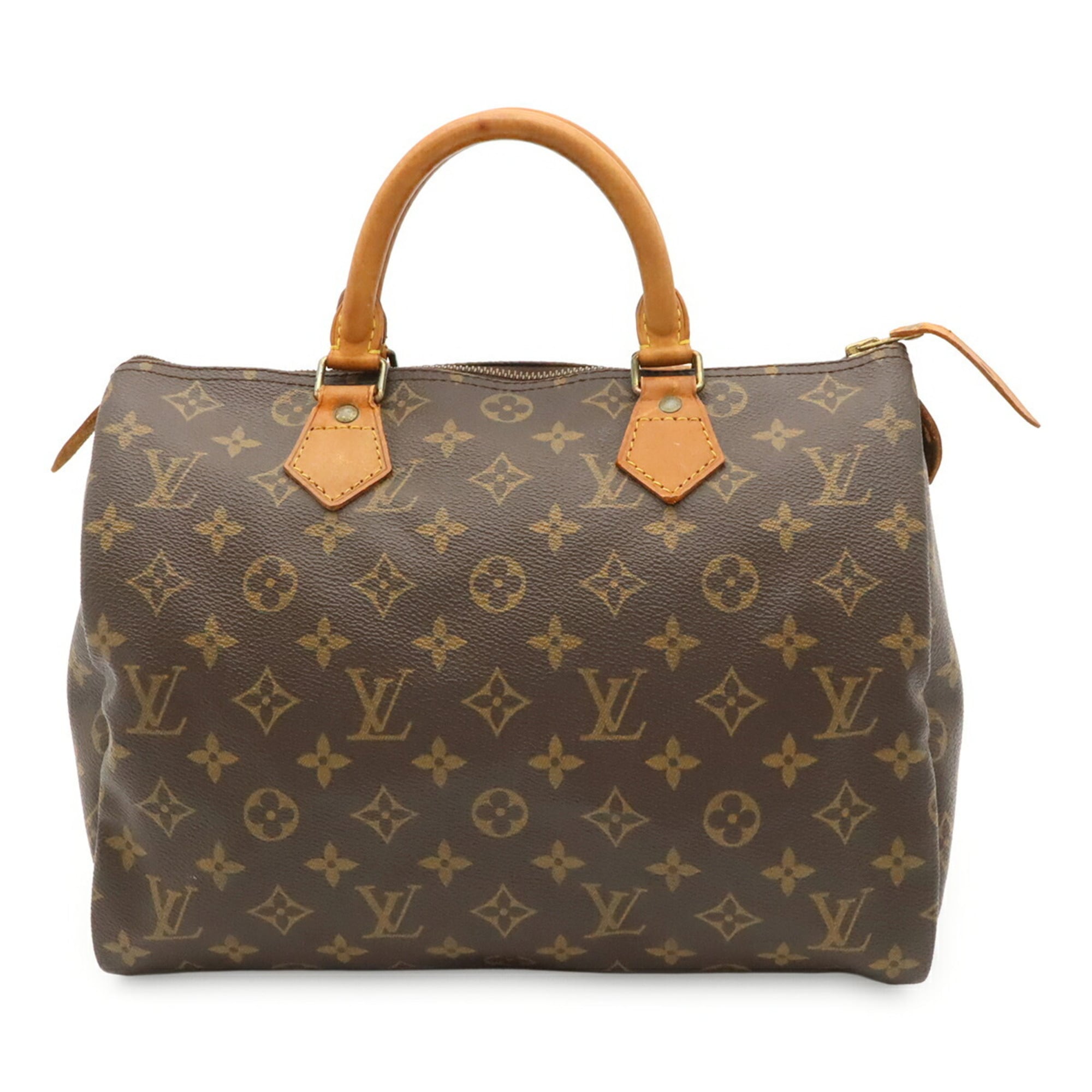 Louis Vuitton Brown Monogram Canvas Pvc Coated Canvas Handbag (Pre-Owned)
