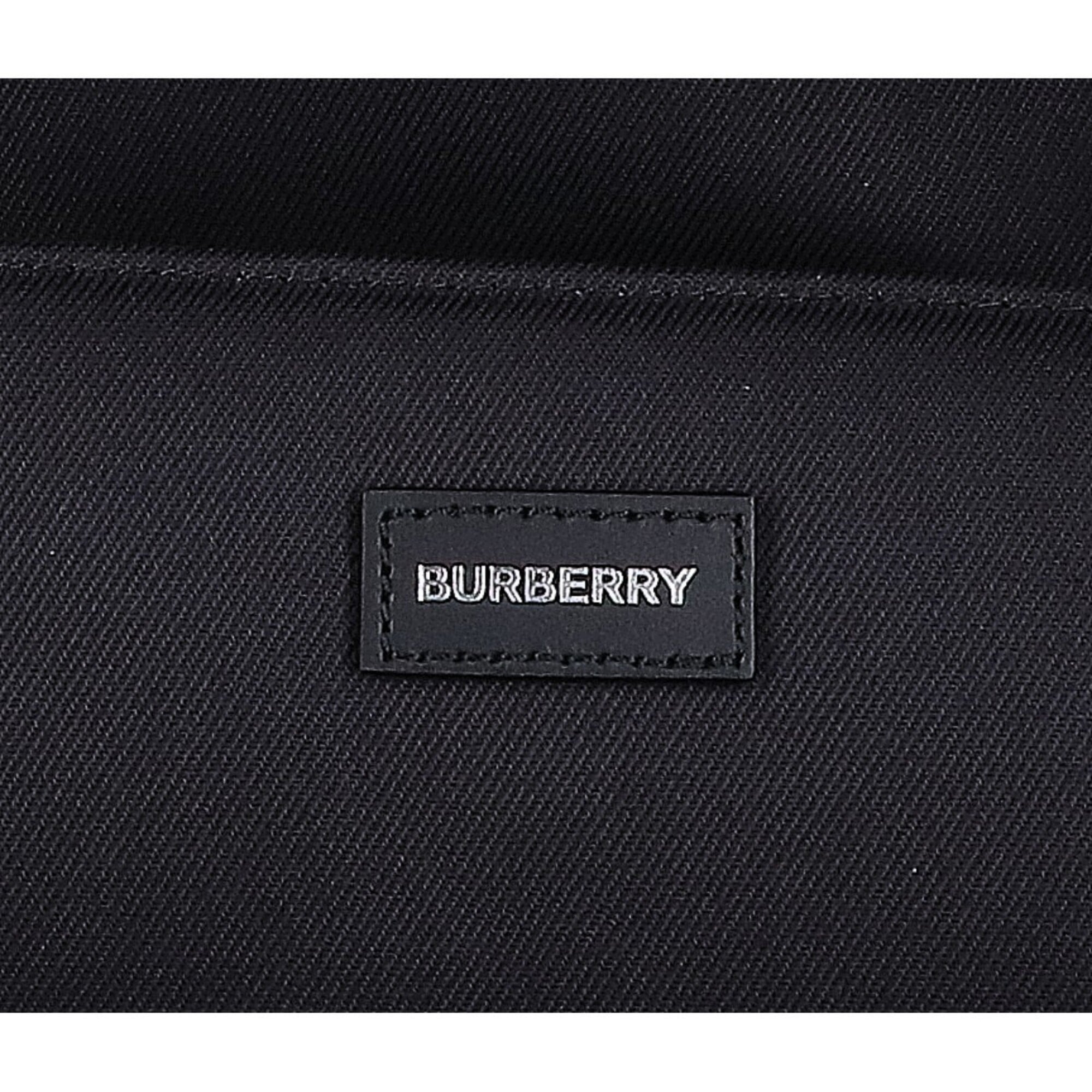 Burberry Brown Canvas Backpack (Pre-Owned)